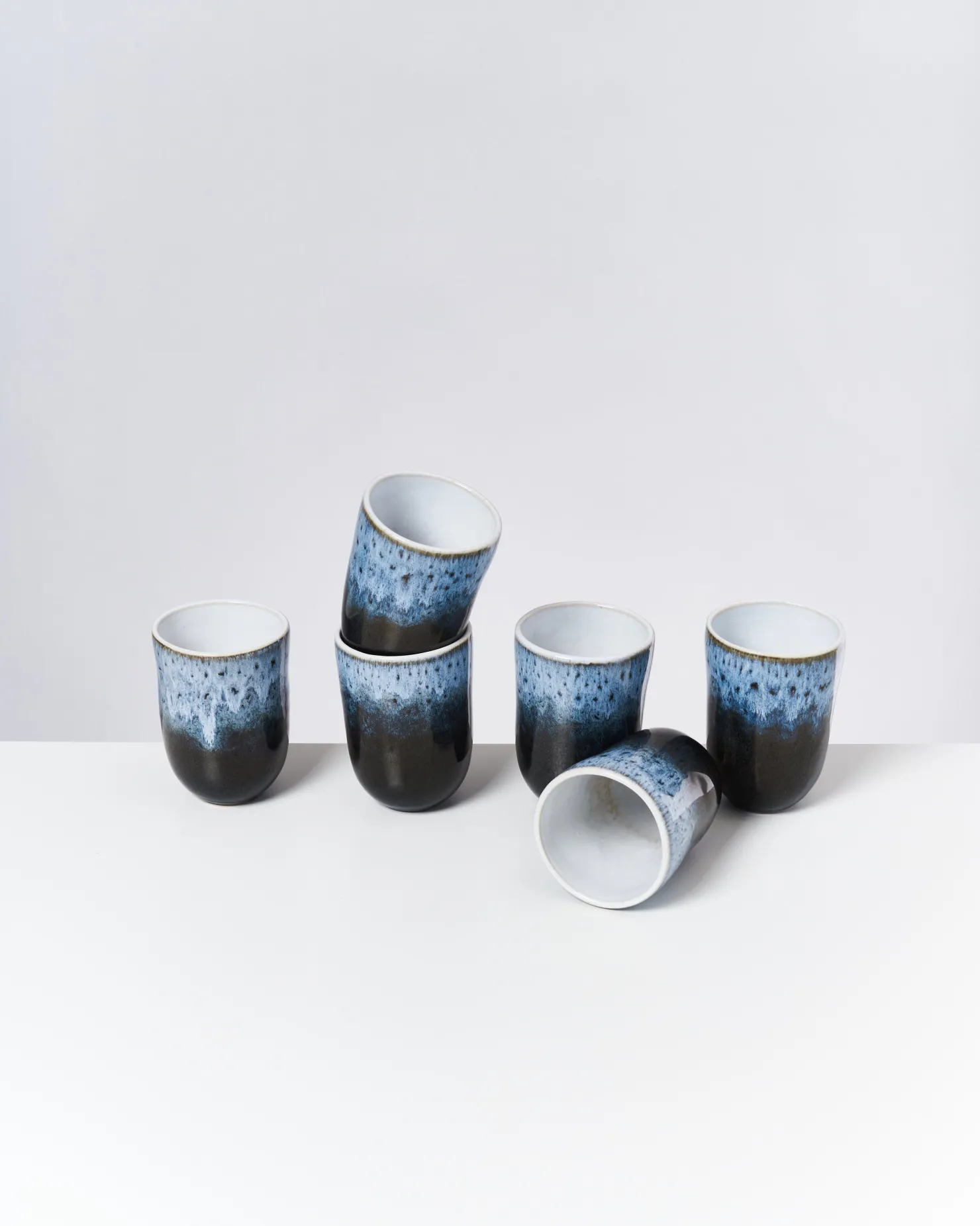 Motel a Miio Große Becher | Becher-Sets^Alcachofra - Set Of 6 Cups Big black