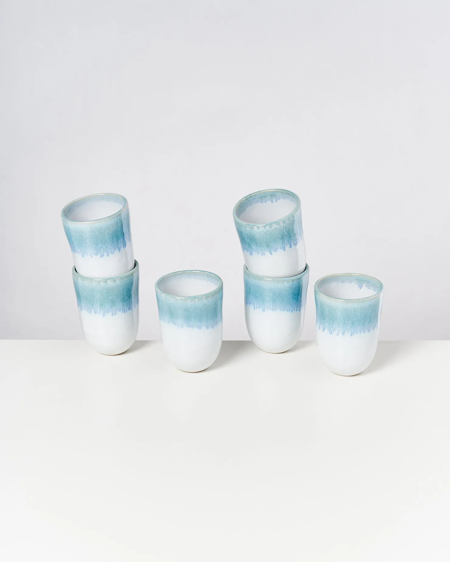 alcachofra__set_of__cups_big_greenblue_2-1.webp Motel a Miio Große Becher | Becher-Sets^Alcachofra - Set Of 6 Cups Big Greenblue green Blue