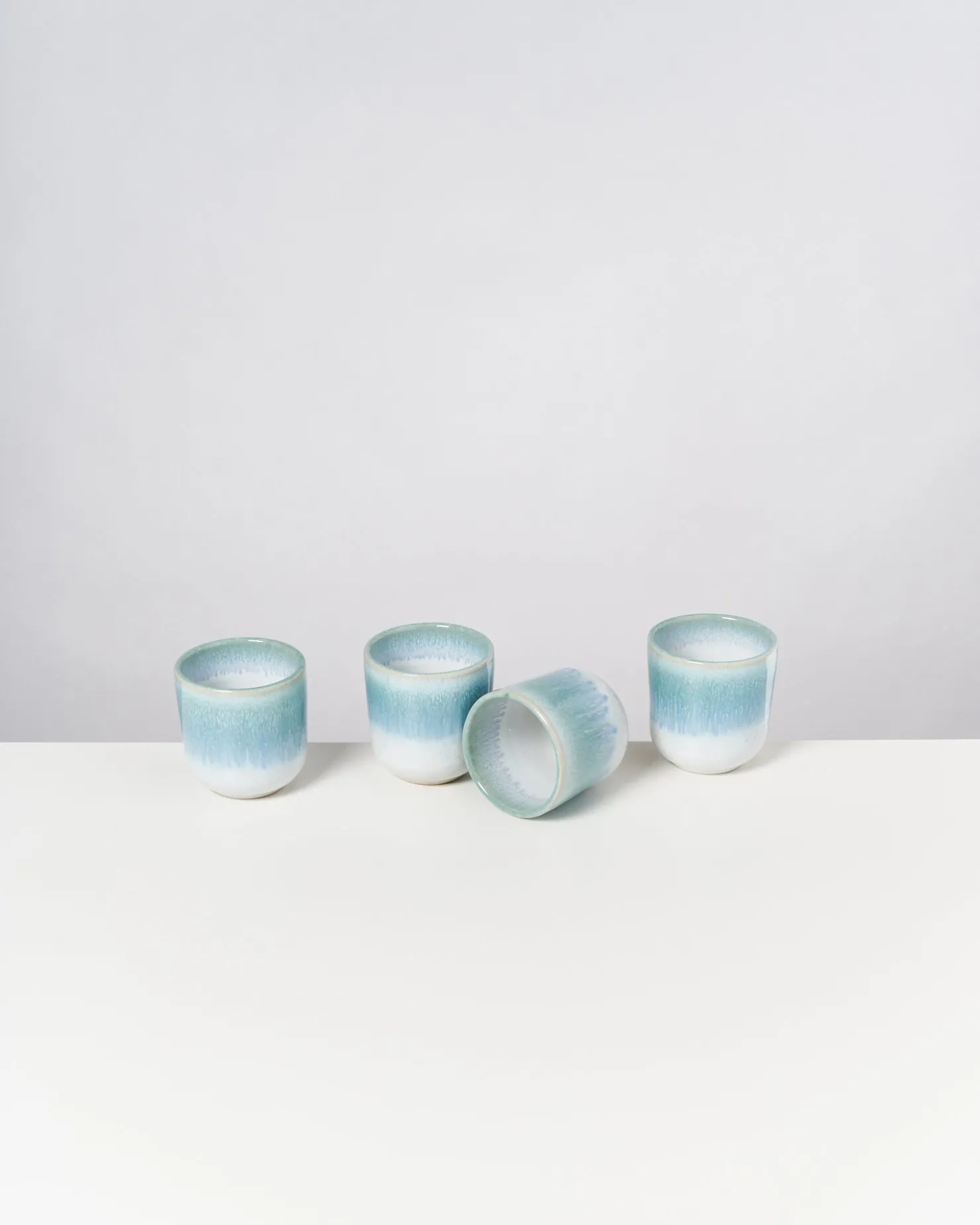 Motel a Miio Becher-Sets^Alcachofra - Set Of 4 Cups Small Greenblue green Blue