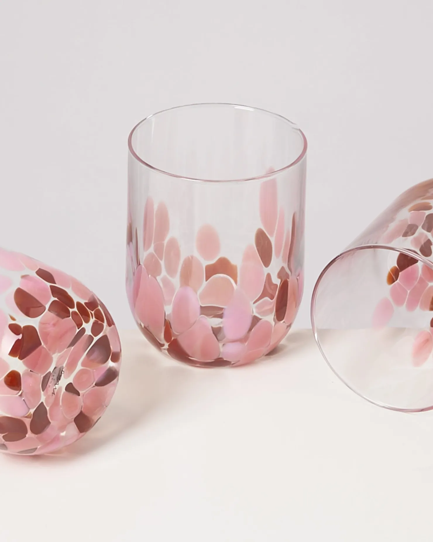 alegria__glass_large_drops_amber_pink_5.webp Motel a Miio Große Gläser^Alegria - Glass Large drops amber pink
