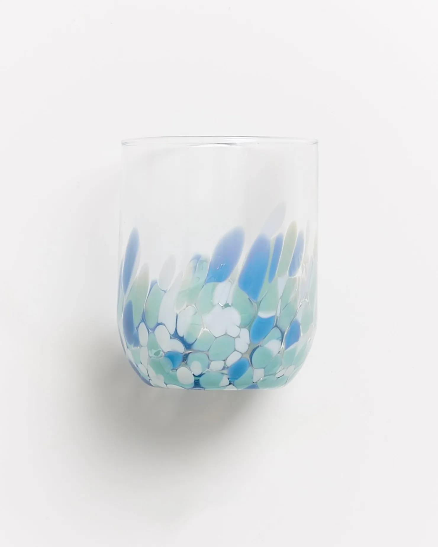 alegria__glass_large_drops_blue_white_2.webp Motel a Miio Große Gläser^Alegria - Glass Large drops blue white