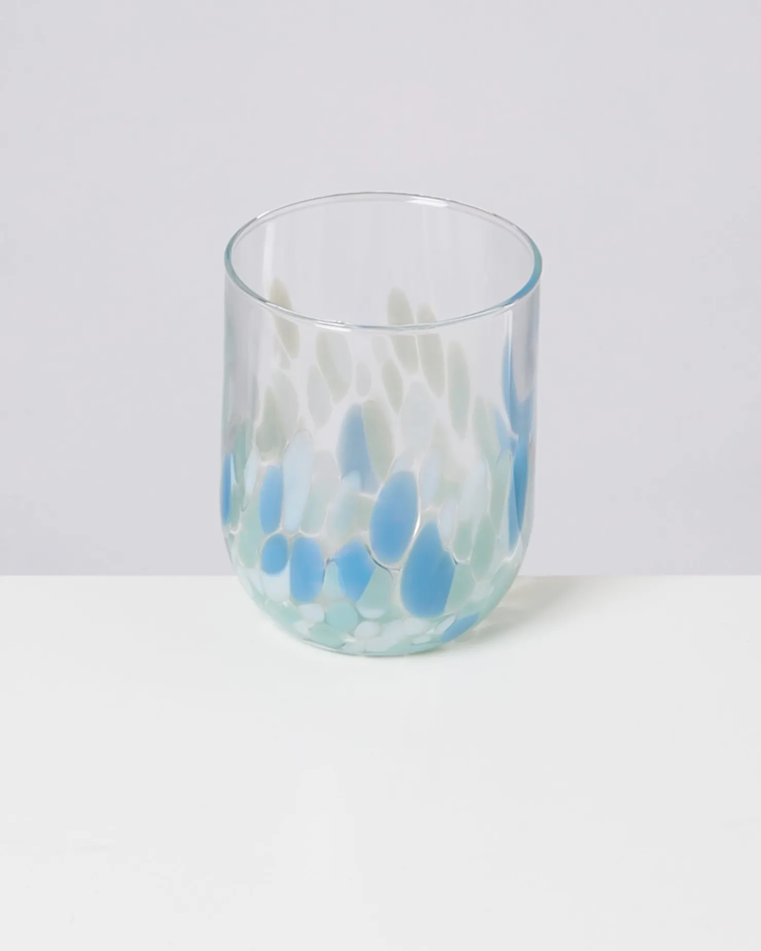 alegria__glass_large_drops_blue_white_4.webp Motel a Miio Große Gläser^Alegria - Glass Large drops blue white
