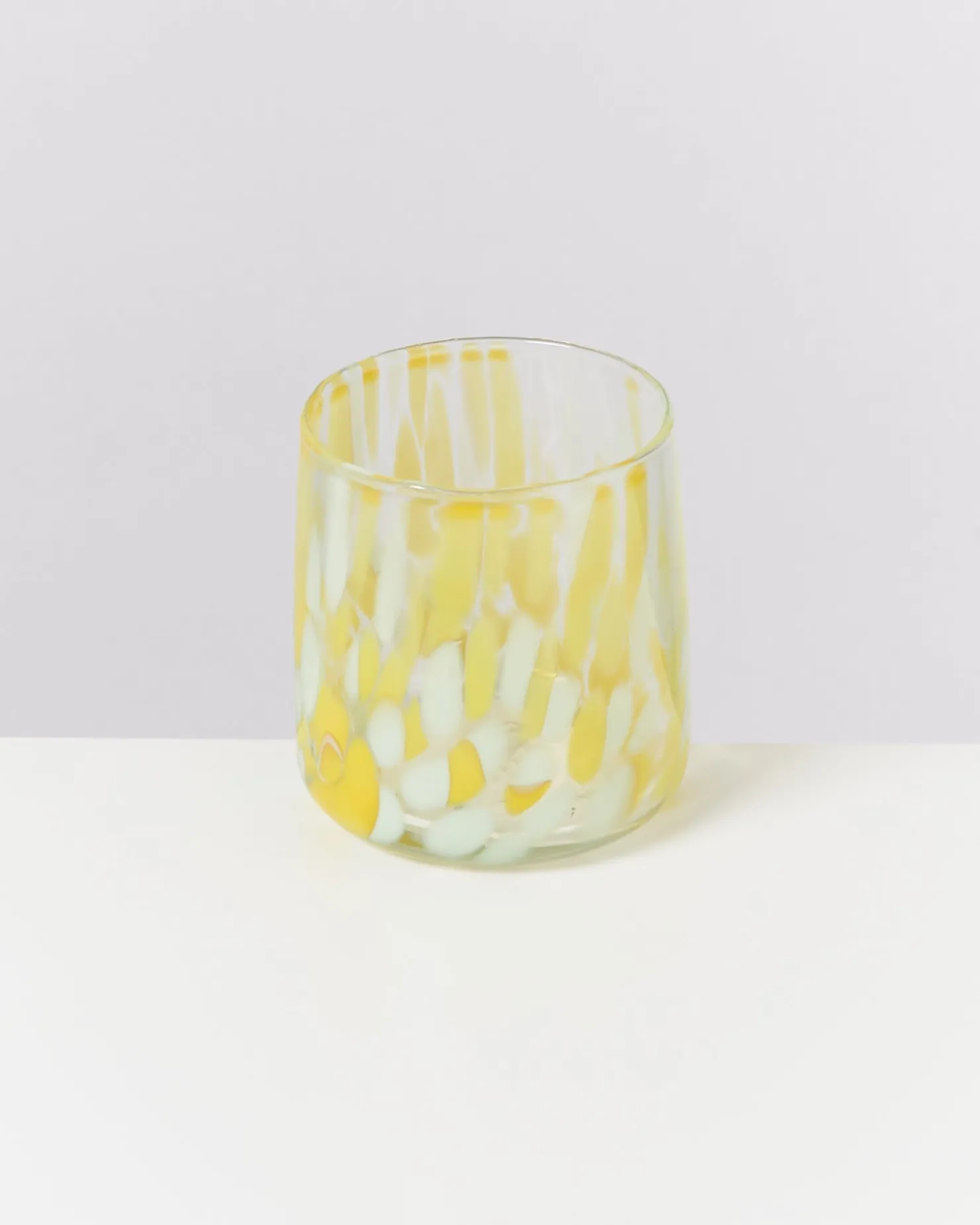 alegria__glass_small_big_drops_yellow_3.webp Motel a Miio Kleine Gläser^Alegria - Glass Small Big Drops Yellow big drops gelb