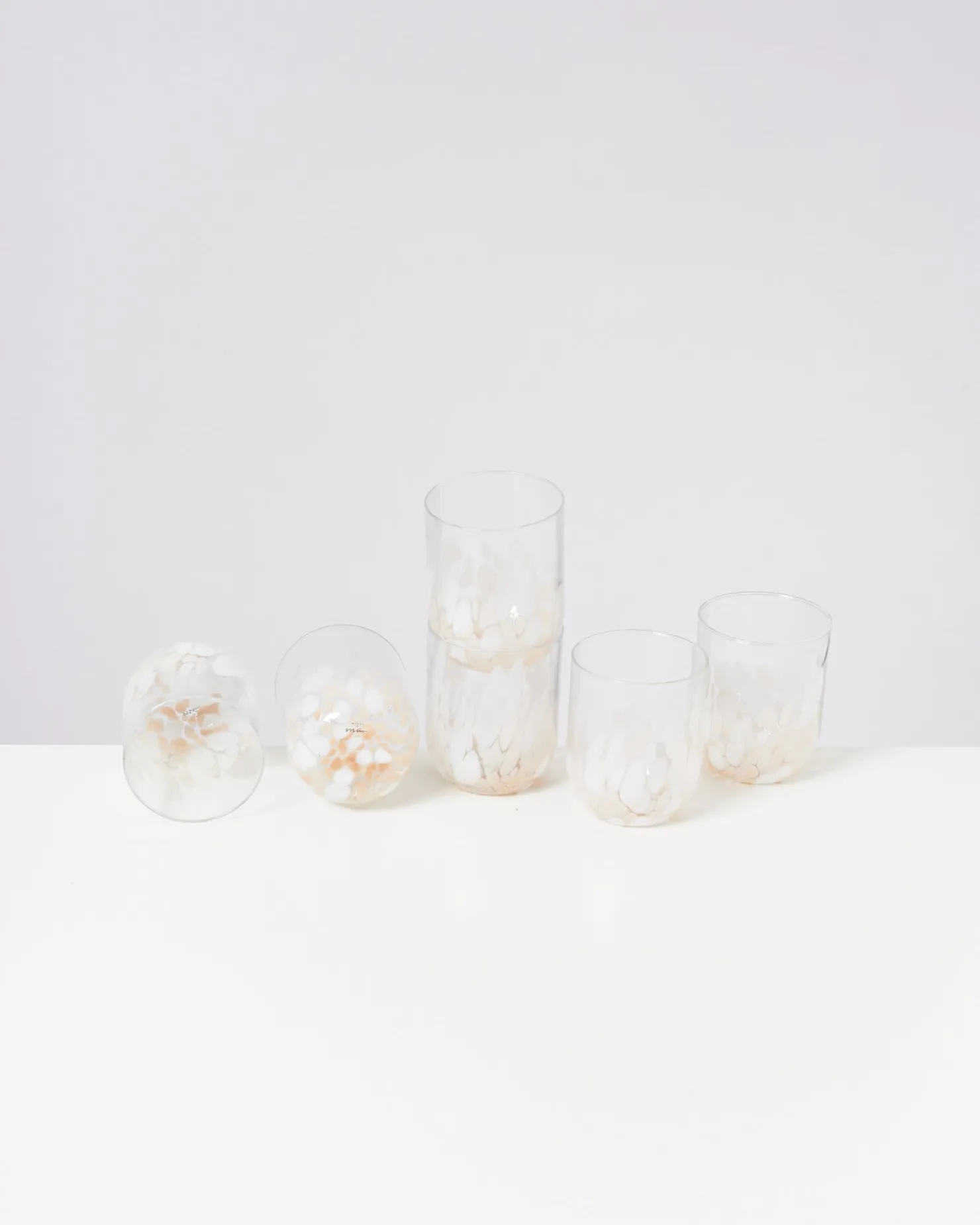 alegria__set_of__glasses_large_drops_sand_2-1.webp Motel a Miio Große Gläser | Gläser Sets %^Alegria - Set Of 6 Glasses Large Drops sand