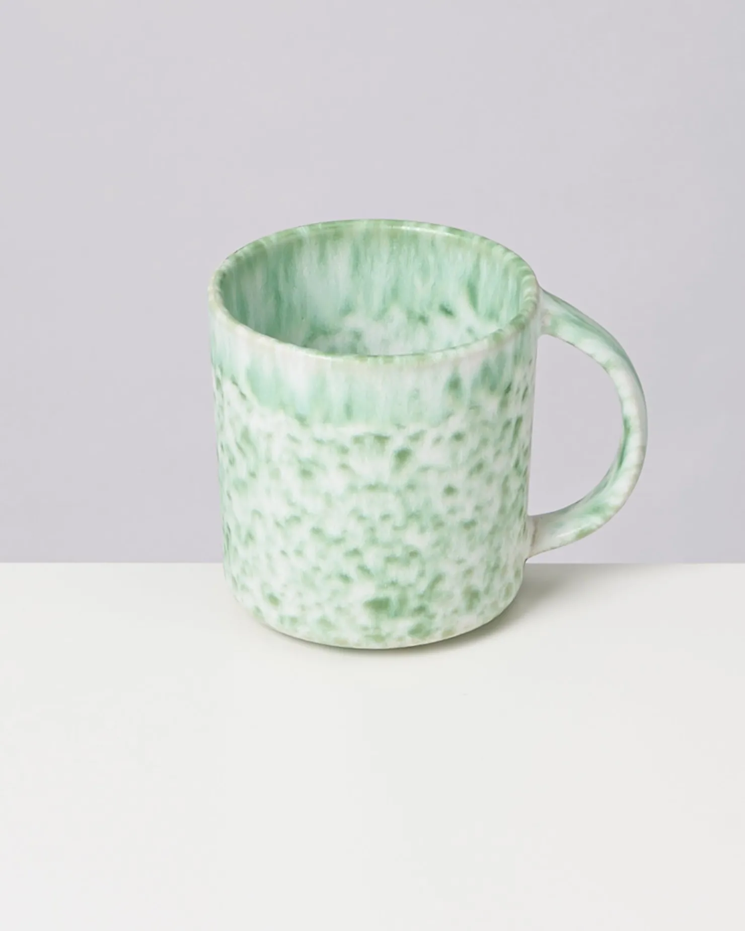 Motel a Miio Große Tassen^Almada - Mug Big Green Speckled grün gesprenkelt