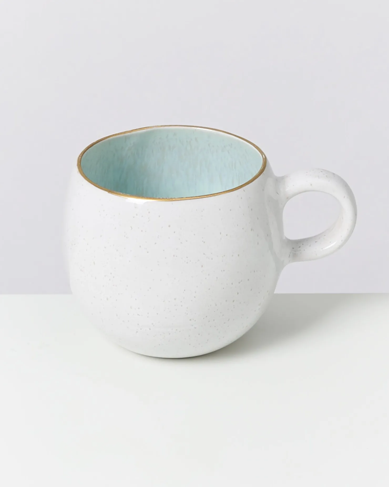 Motel a Miio Große Tassen^Areia - Mug Big With Gold Rim azure