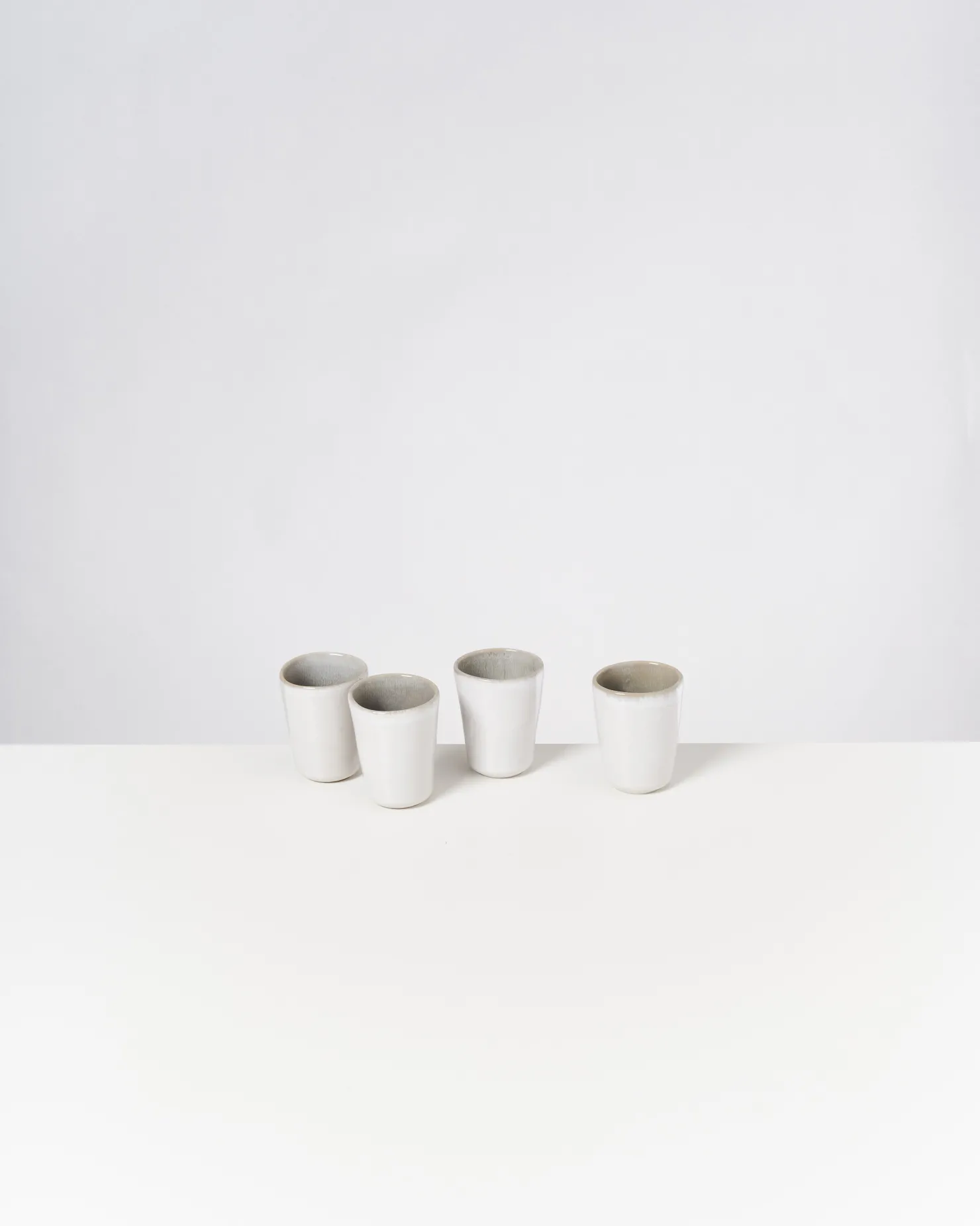 Motel a Miio Becher-Sets^Areia - Set Of 4 Espressocups Grey Gray