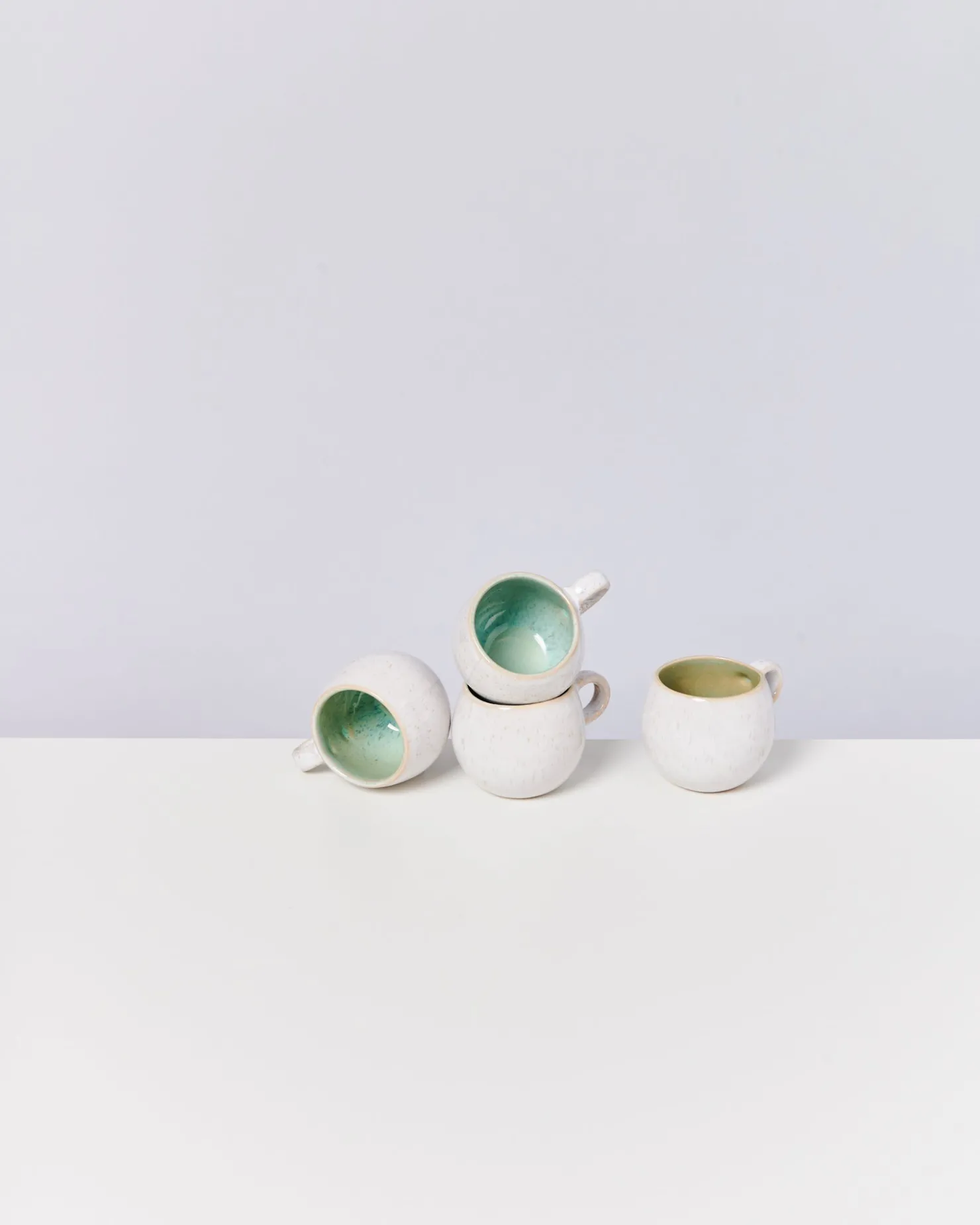 areia__set_of__espressomugs_mint_2-1.webp Motel a Miio Tassen-Sets^Areia - Set Of 4 Espressomugs mint