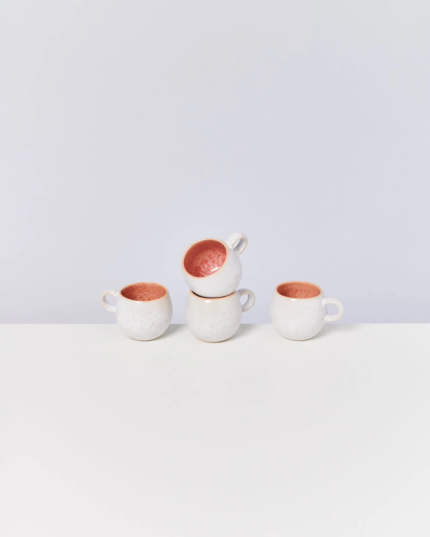 Motel a Miio Tassen-Sets^Areia - Set Of 4 Espressomugs pink