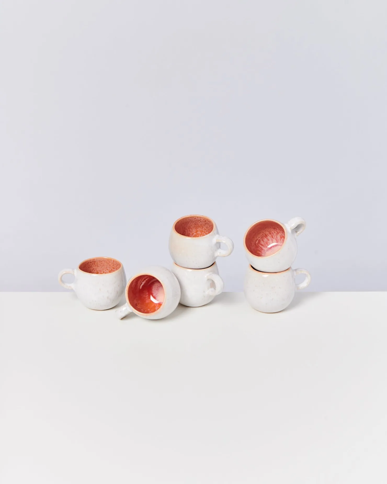 Motel a Miio Tassen-Sets^Areia - Set Of 6 Espressomugs pink