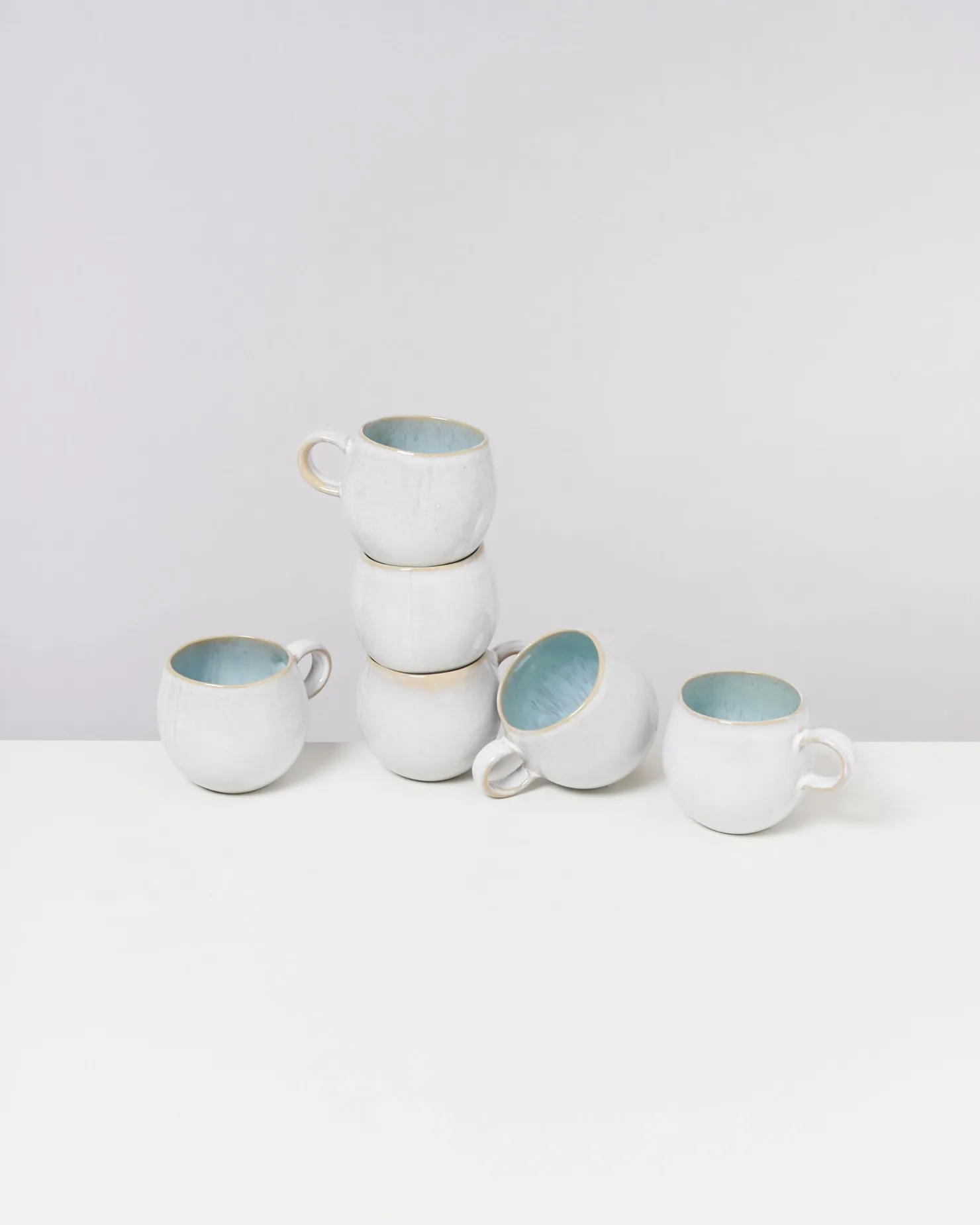 Motel a Miio Tassen-Sets^Areia - Set Of 6 Mugs Small azure