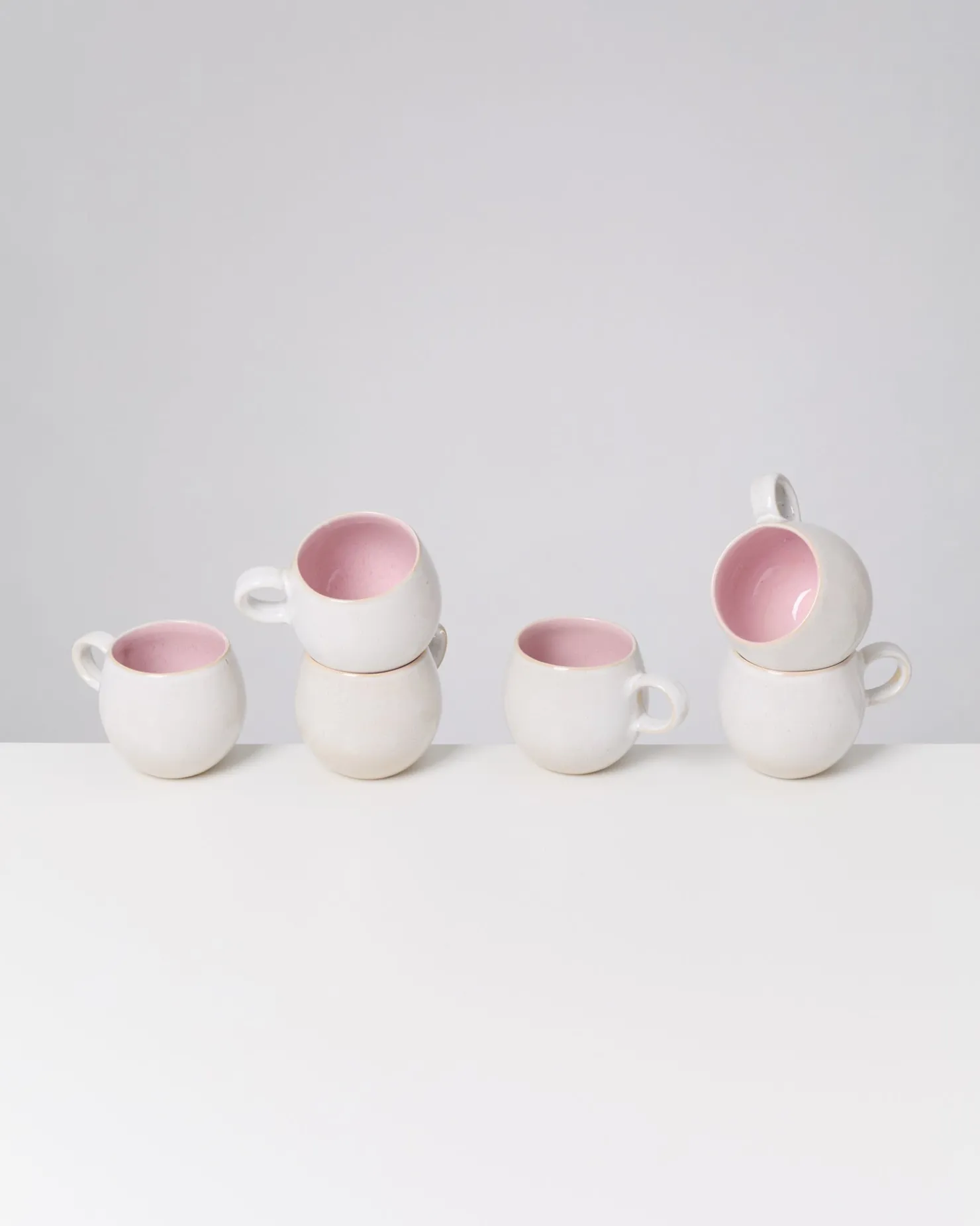 Motel a Miio Tassen-Sets^Areia - Set Of 6 Mugs Small rose