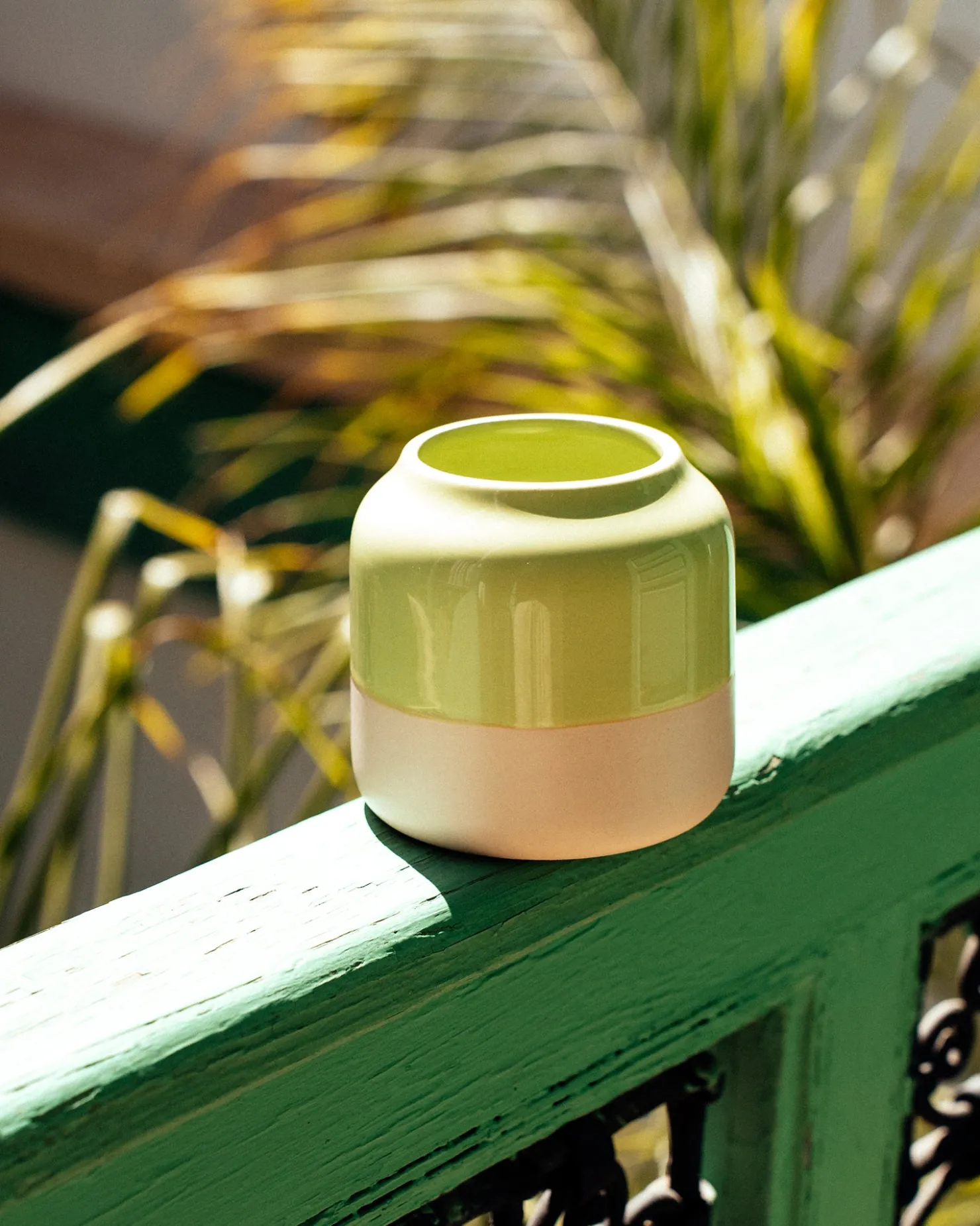 Motel a Miio Kleine Vasen^Bebé Vase - Lime Rose lime rosé