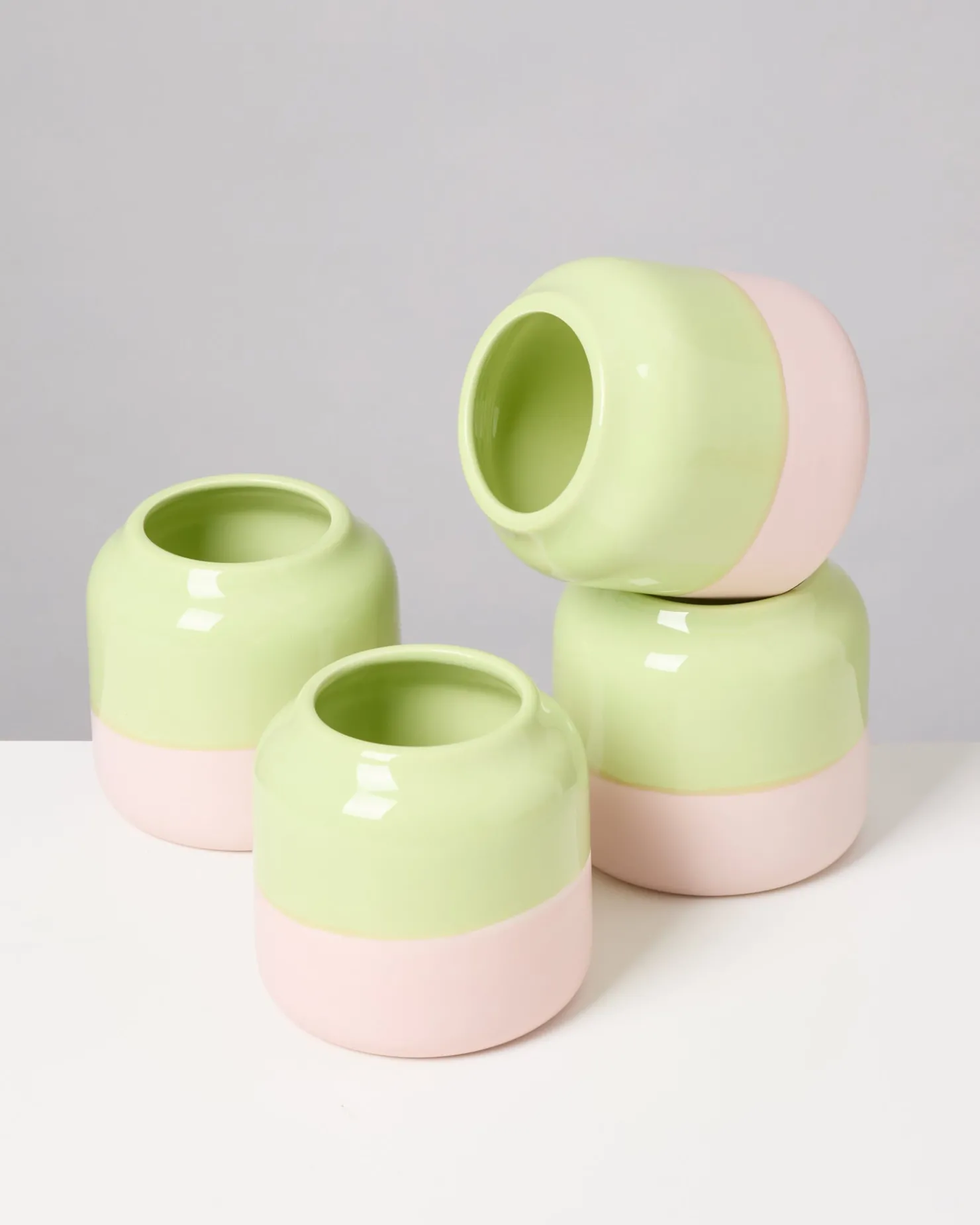 beb_vase__lime_rose_2.webp Motel a Miio Kleine Vasen^Bebé Vase - Lime Rose lime rosé