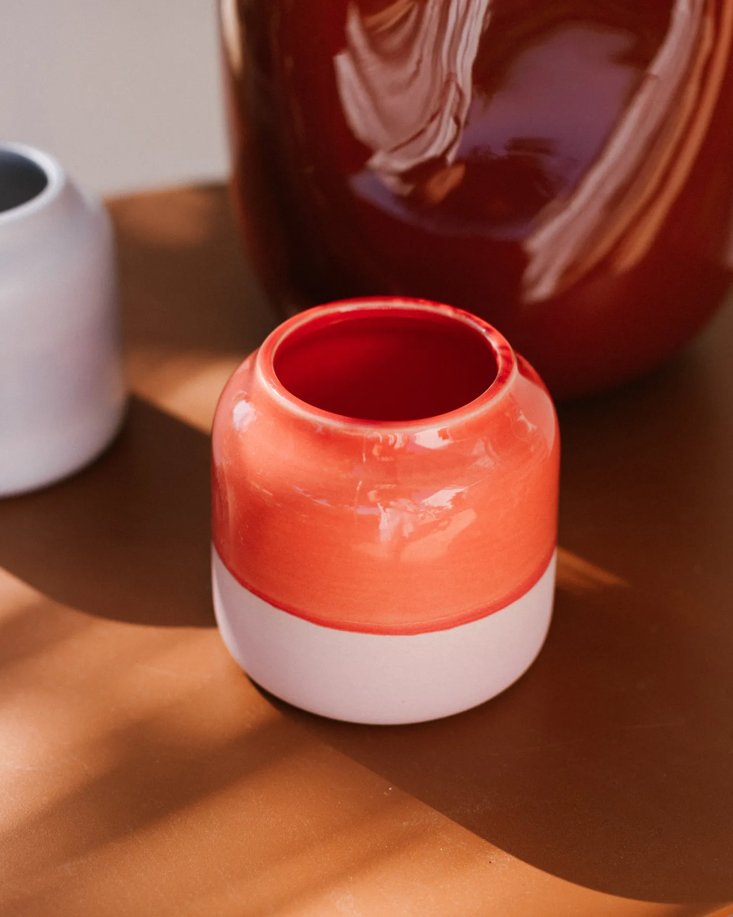 Motel a Miio Kleine Vasen^Bebé Vase - Rose Coral rosé coral