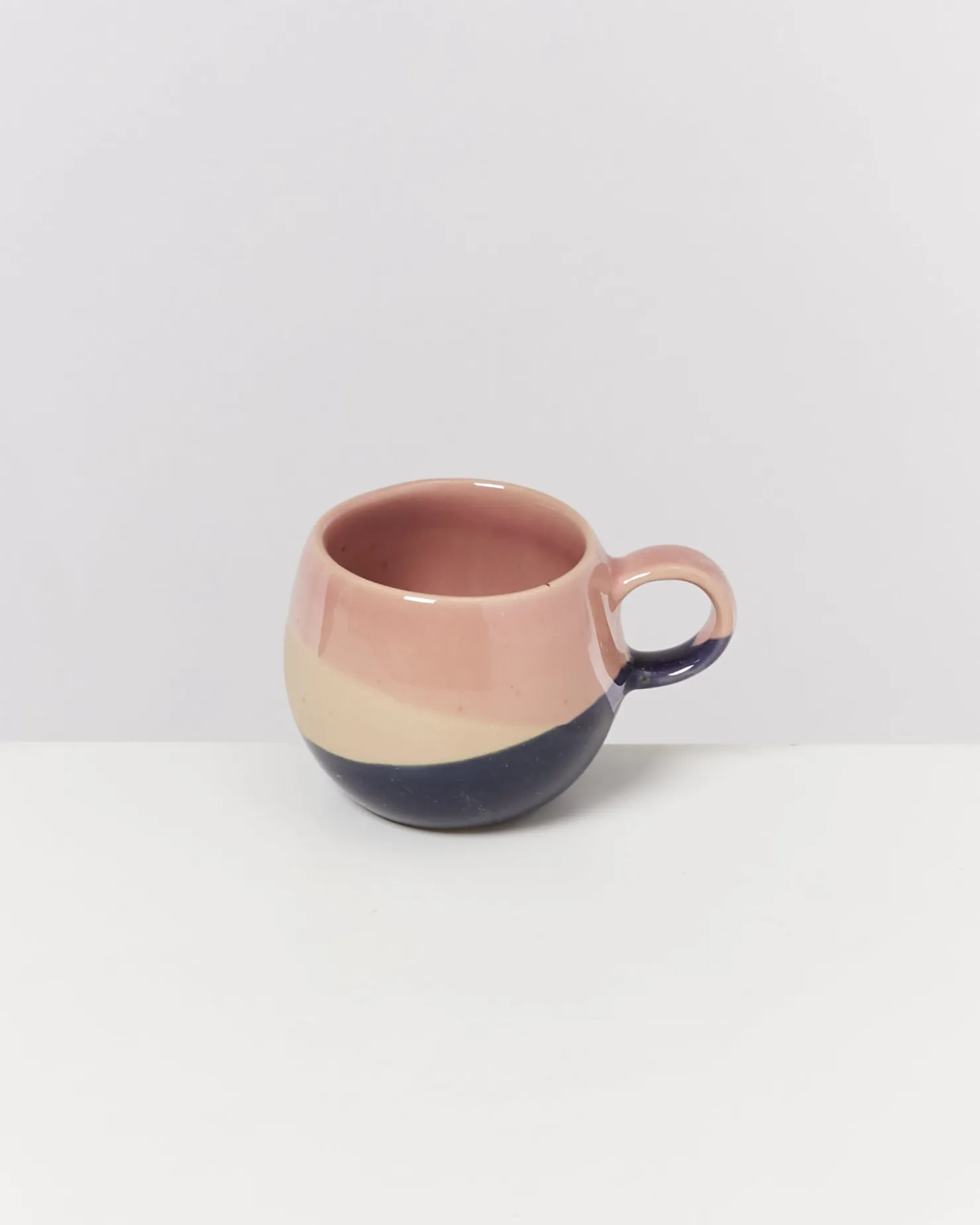 Motel a Miio Espressotassen^Bica - Espressomug pink navy cream