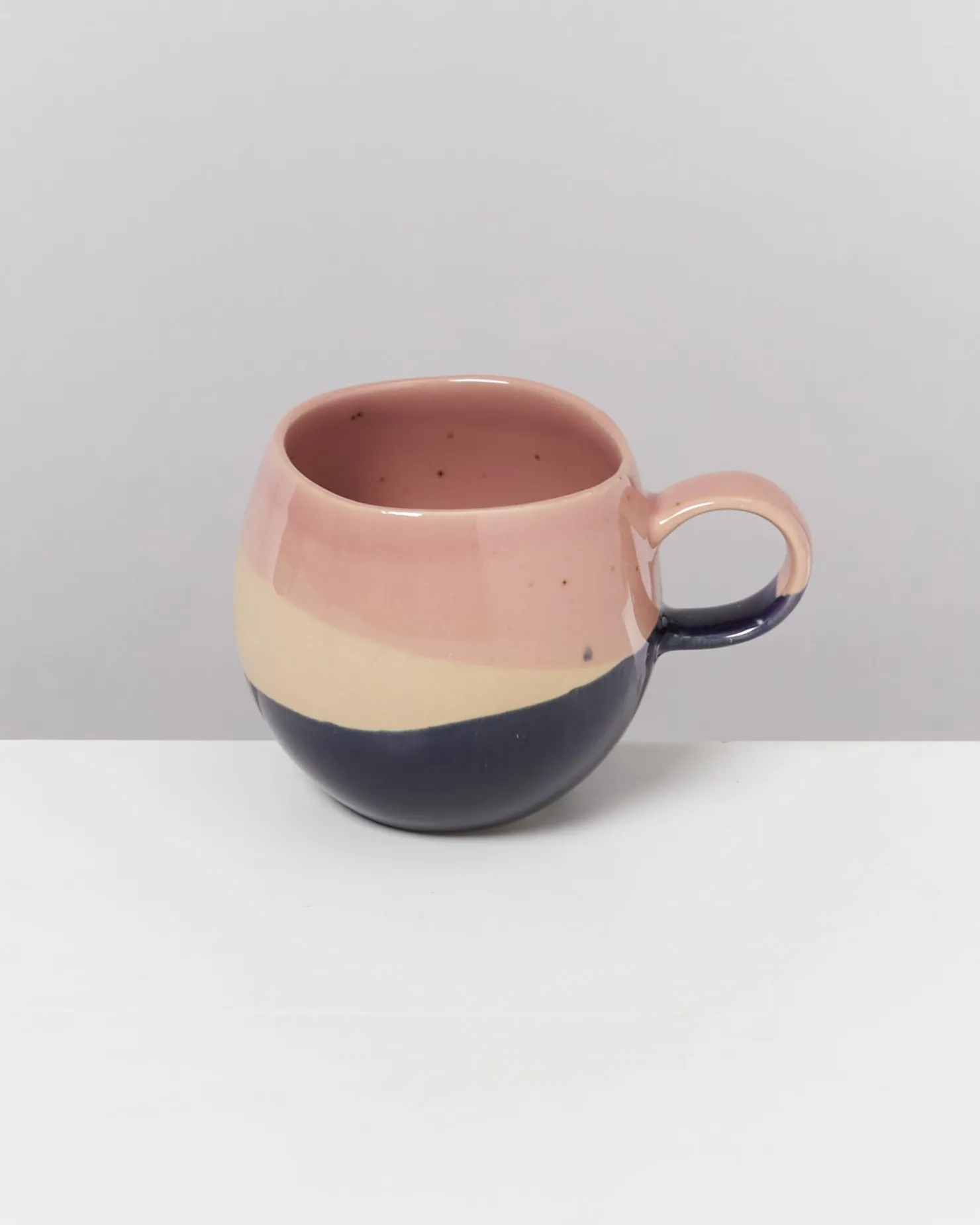 Motel a Miio Kleine Tassen^Bica - Mug Small pink navy cream