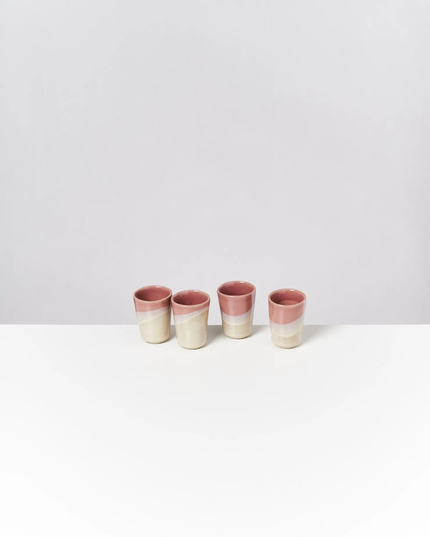 bica__set_of__espressocups_pink_cream_2.webp Motel a Miio Becher-Sets^Bica - Set Of 4 Espressocups pink cream