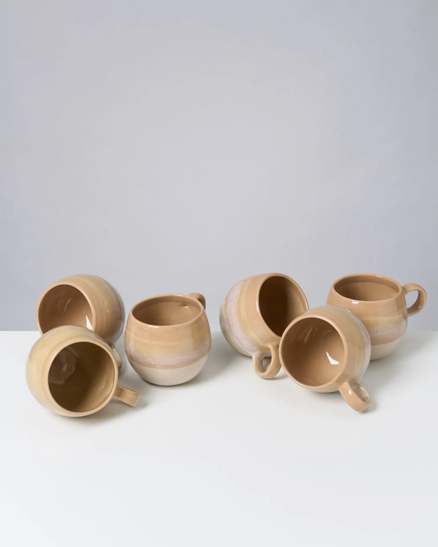 Motel a Miio Tassen-Sets^Bica - Set Of 6 Mugs Big sand