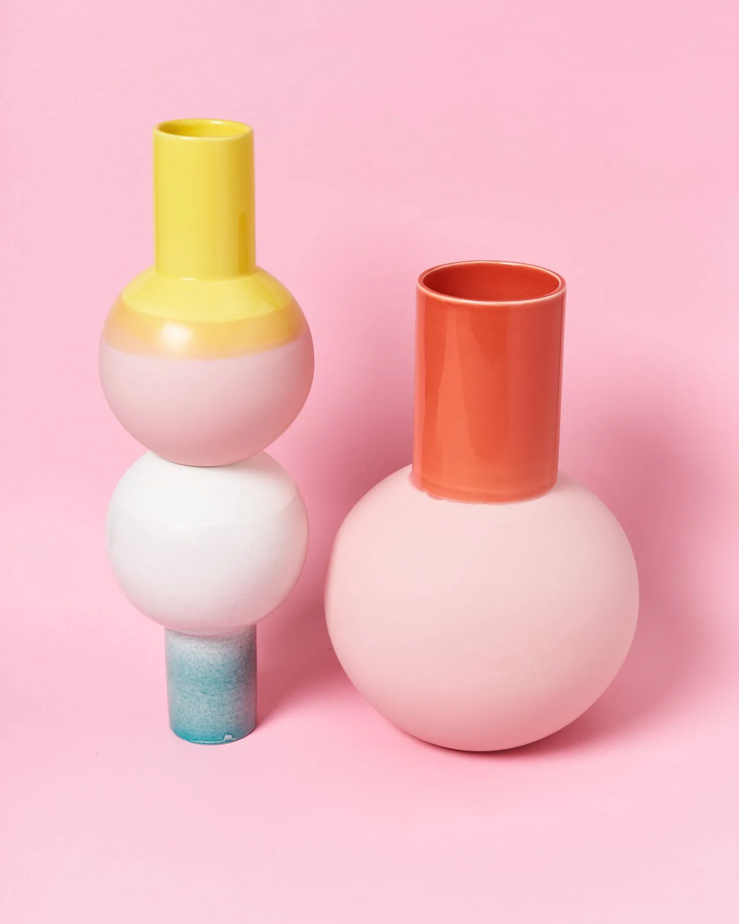 Motel a Miio Große Vasen^Bola Vase L - rose coral