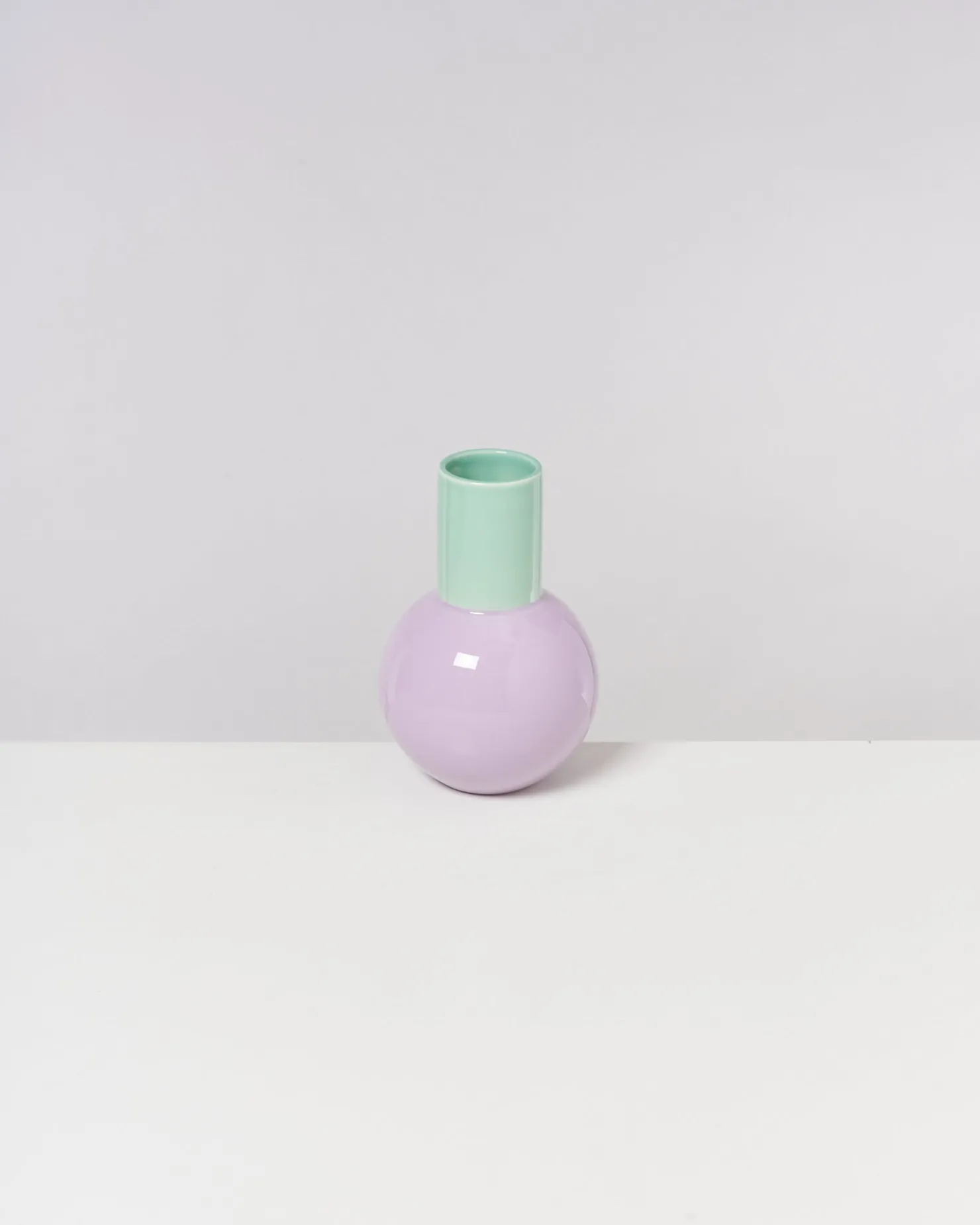 Motel a Miio Mittlere Vasen^Bola Vase M - Lilac Green pastel mint purple