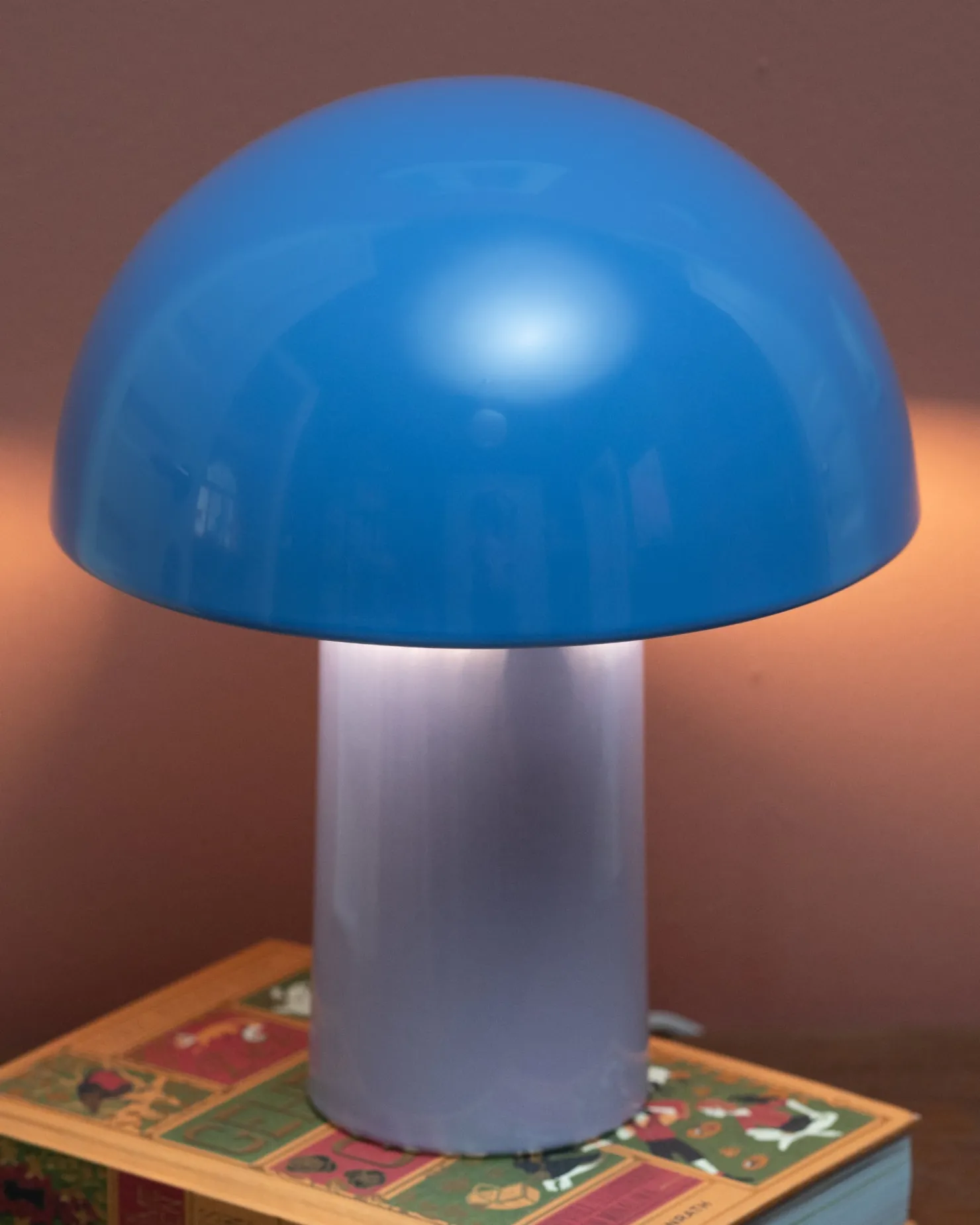 Motel a Miio Lampen^Cogumelo - Ceramic Lamp c cornflower lila