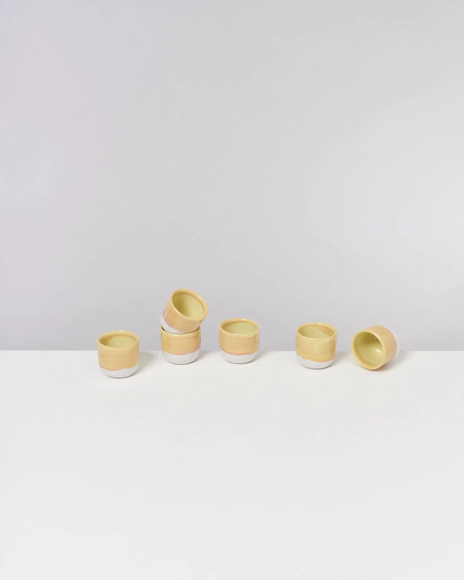coimbra__set_of__espressocups_yellow_2-1.webp Motel a Miio Becher-Sets^Coimbra - Set Of 6 Espressocups yellow