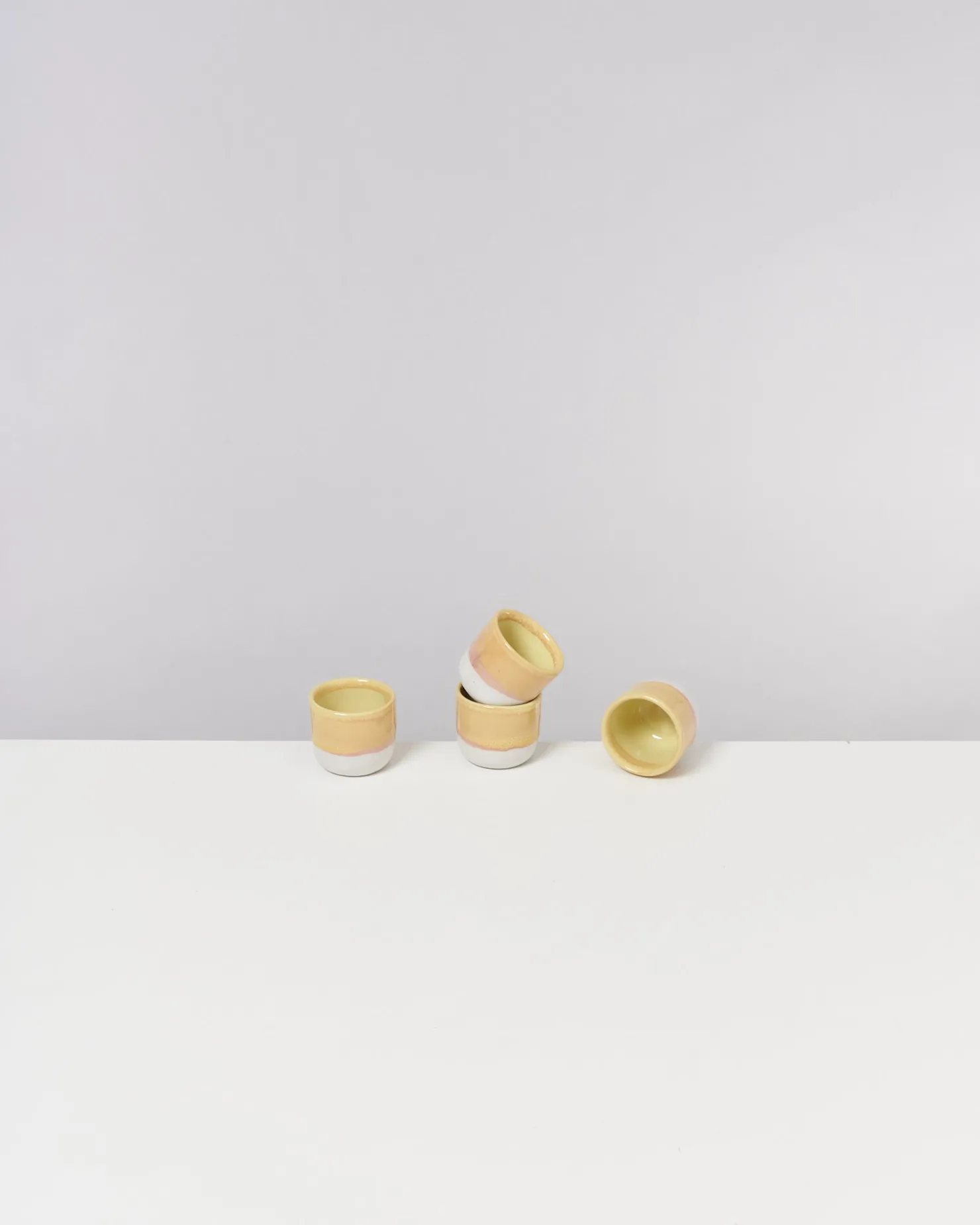 coimbra__set_of__espressocups_yellow_2.webp Motel a Miio Becher-Sets^Coimbra - Set Of 4 Espressocups yellow