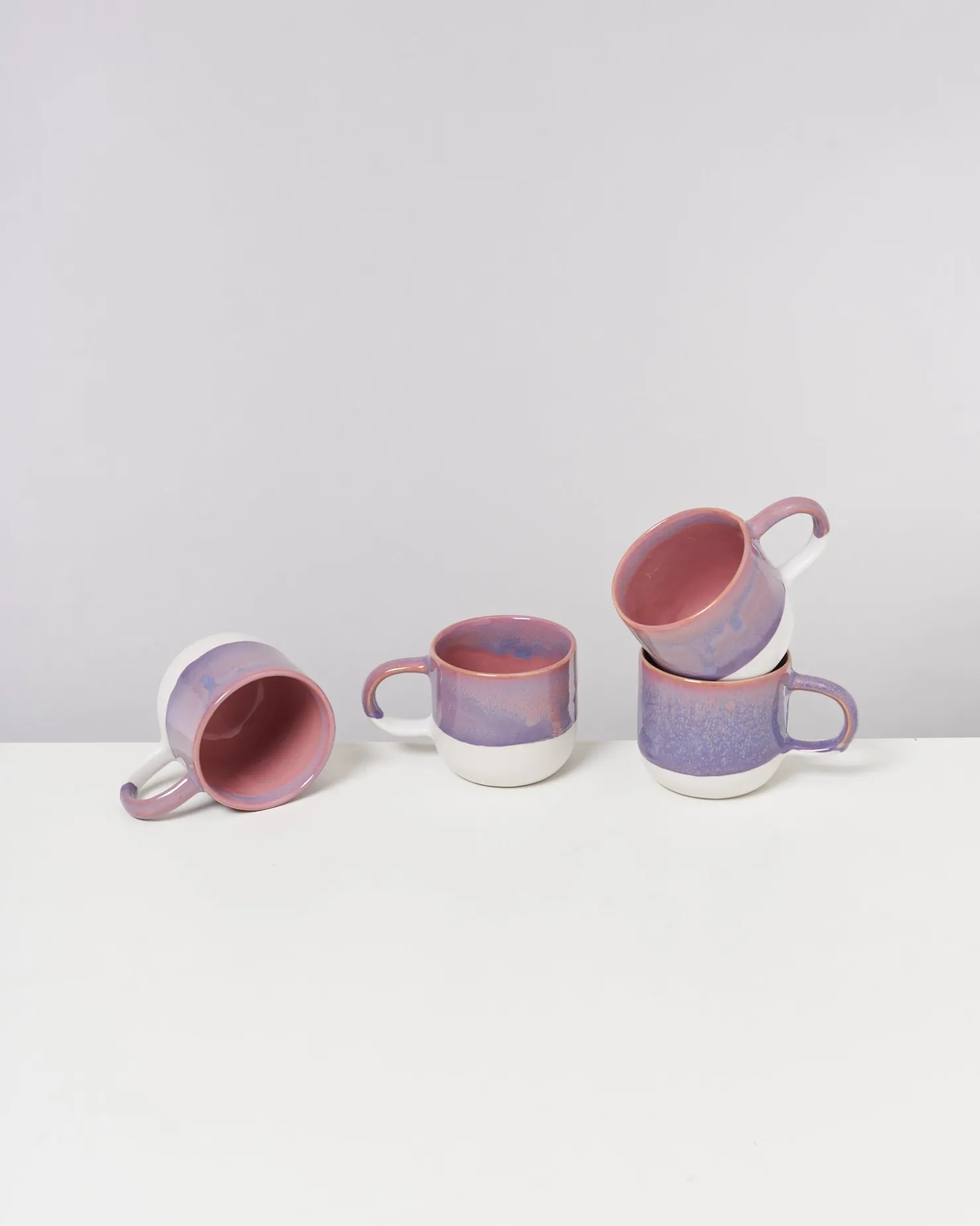 coimbra__set_of__mugs_big_lilac_pink_3.webp Motel a Miio Tassen-Sets^Coimbra - Set Of 4 Mugs Big Lilac Pink lila rosa