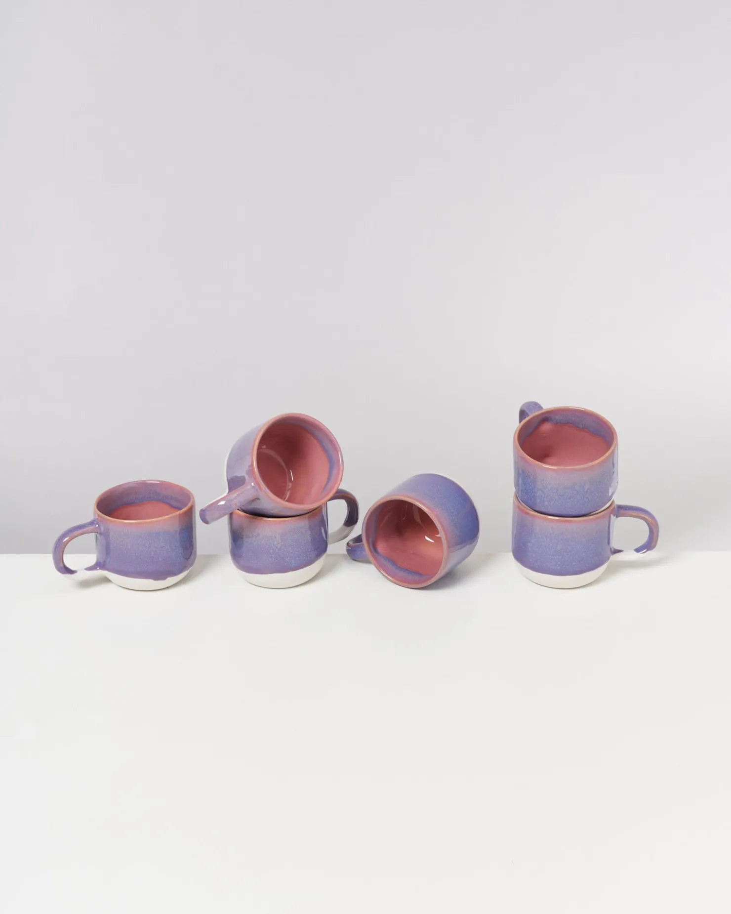 Motel a Miio Tassen-Sets^Coimbra - Set Of 6 Mugs Small lilac pink
