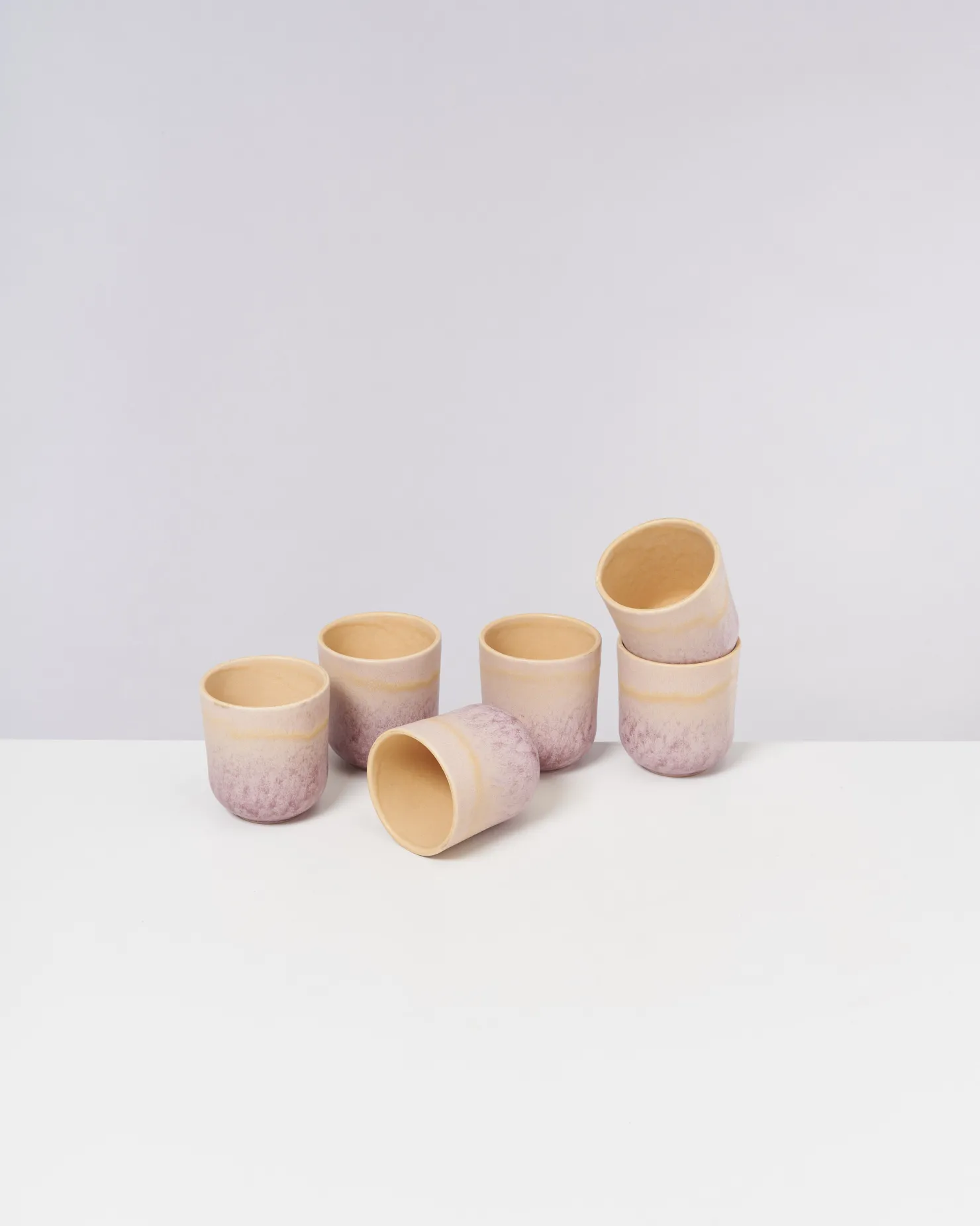 Motel a Miio Kleine Becher^Copa Alto - Cup Small Pastel Rose pastellrosé