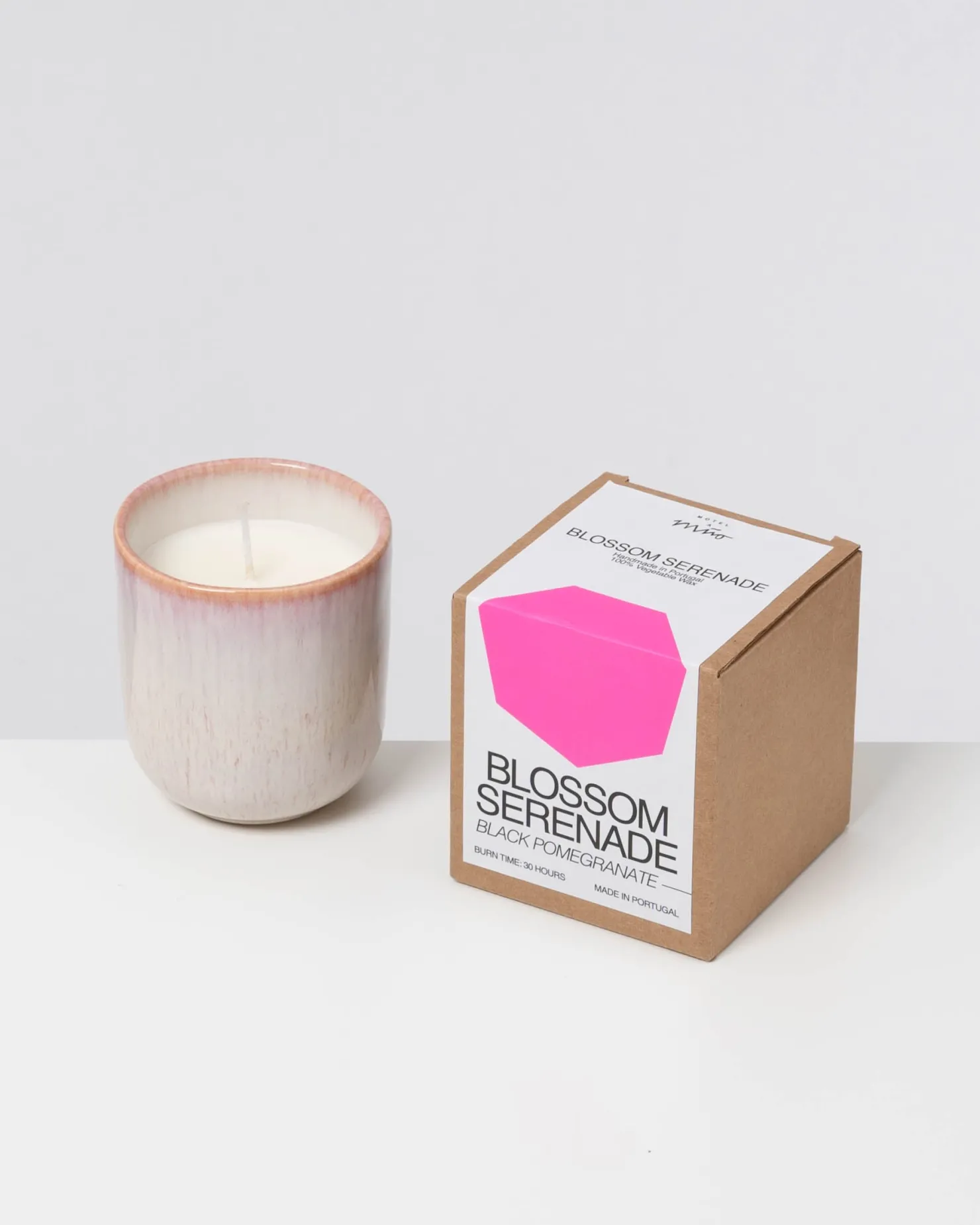 Motel a Miio Duftkerzen^Copa Alto - Scented Candle "Black Pomegranate" Pink rosa