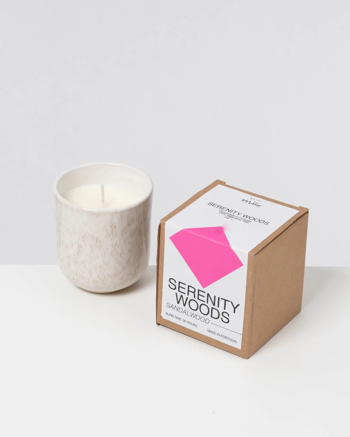 Motel a Miio Duftkerzen^Copa Alto - Scented Candle "Sandalwood" Sand sand
