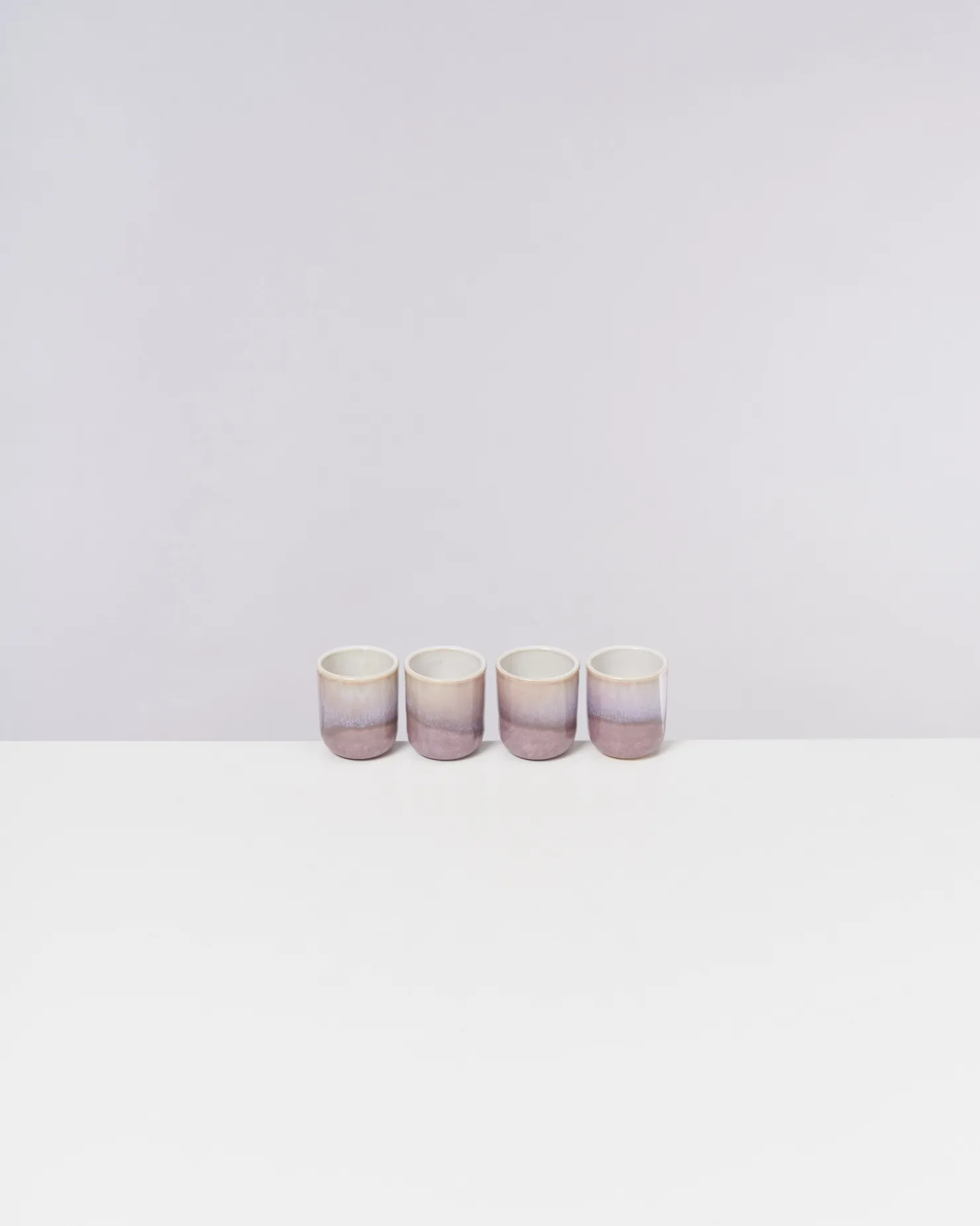 Motel a Miio Becher-Sets^Copa Alto - Set Of 4 Espressocups lavender