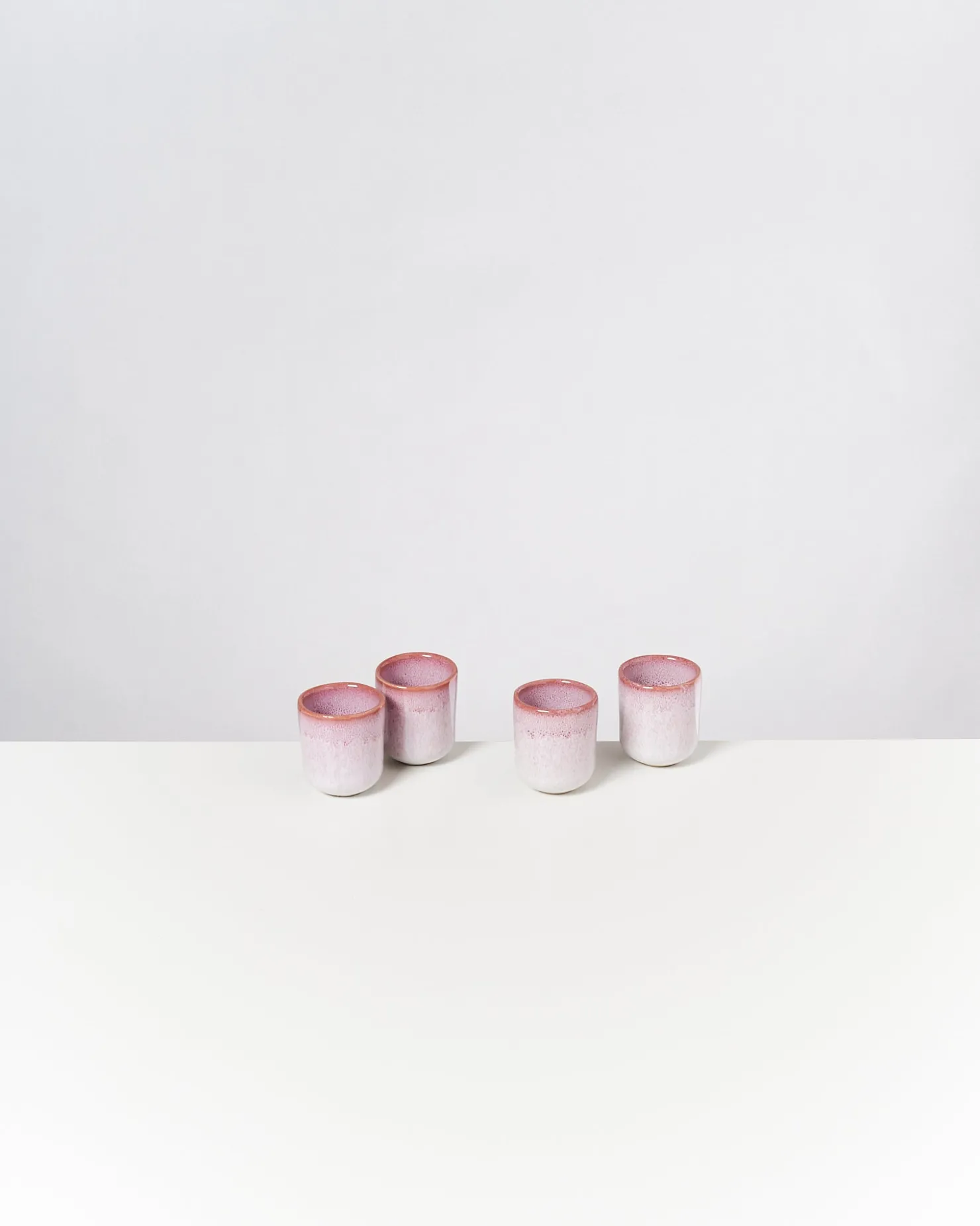 Motel a Miio Becher-Sets^Copa Alto - Set Of 4 Espressocups strawberry