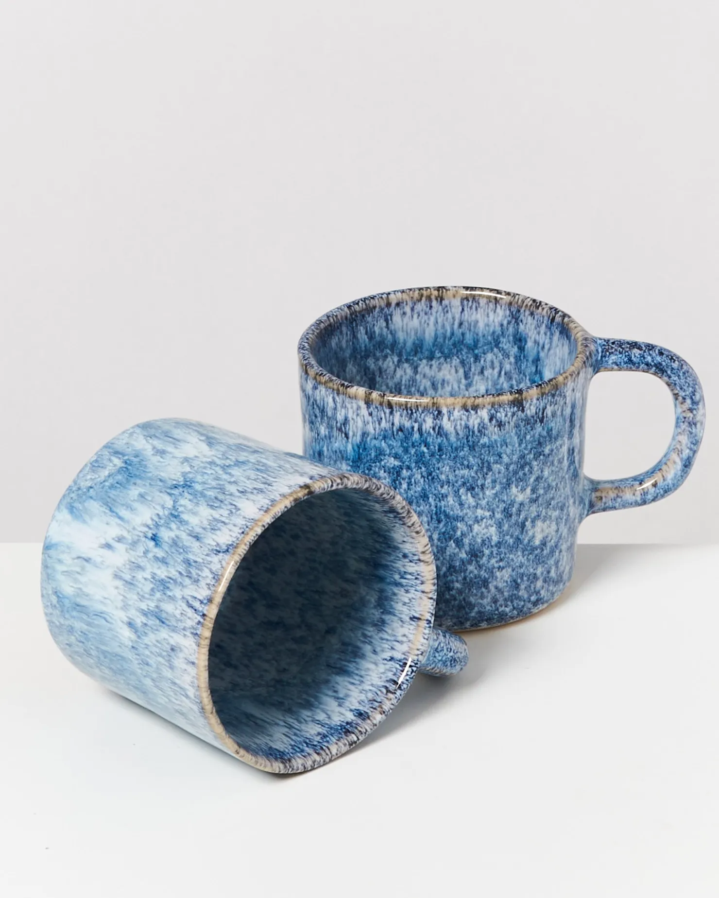 Motel a Miio Kleine Tassen^Cordoama - Mug Small blue speckled