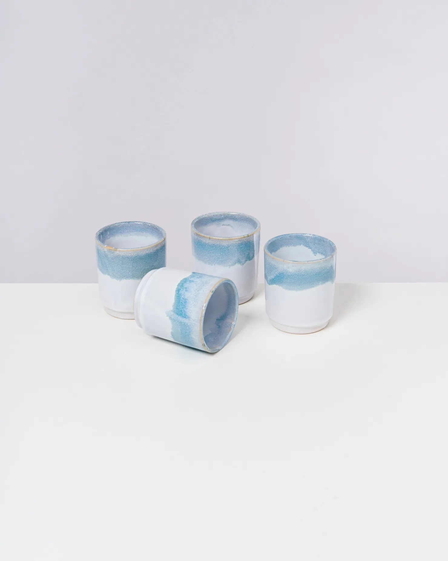 Motel a Miio Große Becher | Becher-Sets^Cordoama - Set Of 4 Cups aqua