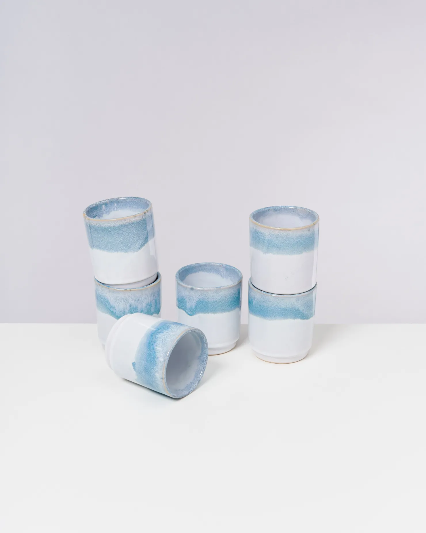Motel a Miio Große Becher | Becher-Sets^Cordoama - Set Of 6 Cups Big aqua