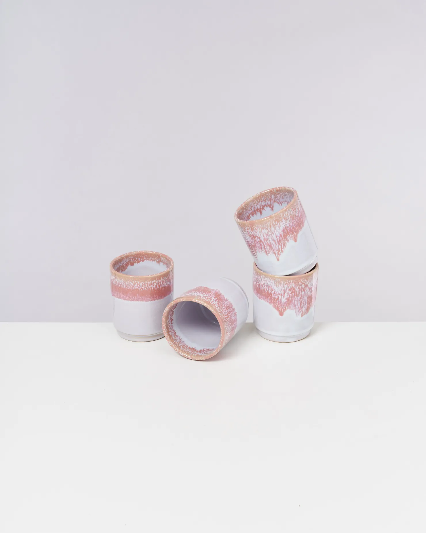 cordoama__set_of__cups_big_rose_2.webp Motel a Miio Große Becher | Becher-Sets^Cordoama - Set Of 4 Cups Big rose