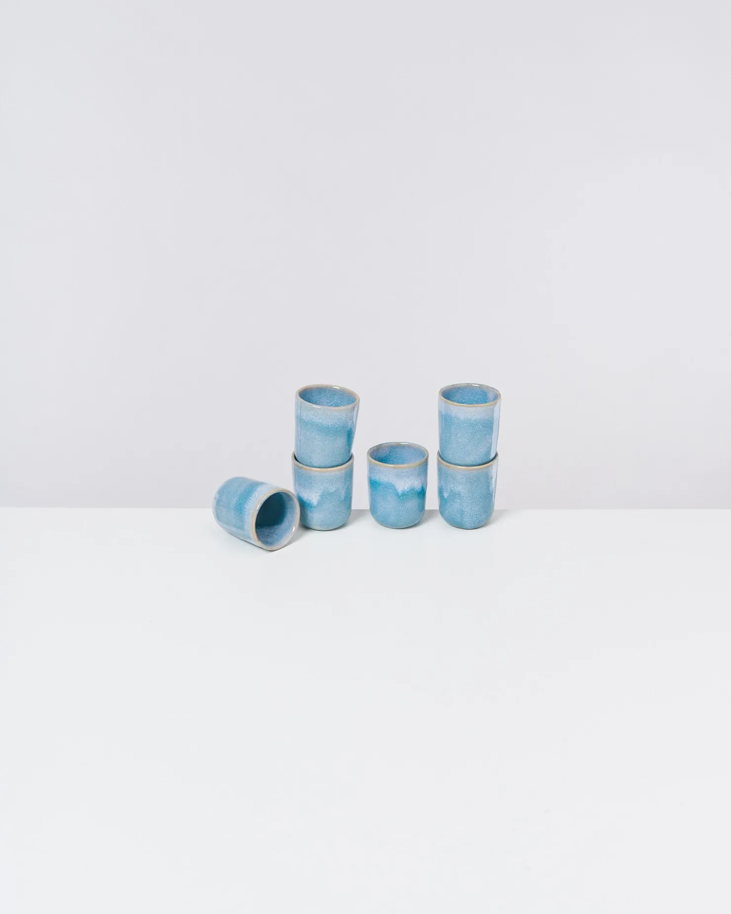 Motel a Miio Becher-Sets^Cordoama - Set Of 6 Espressocups aqua