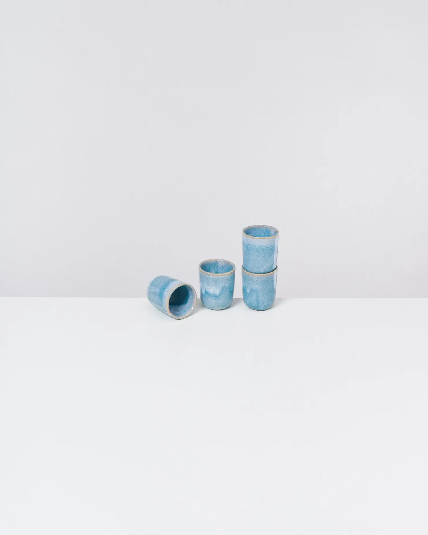 Motel a Miio Becher-Sets^Cordoama - Set Of 4 Espressocups aqua