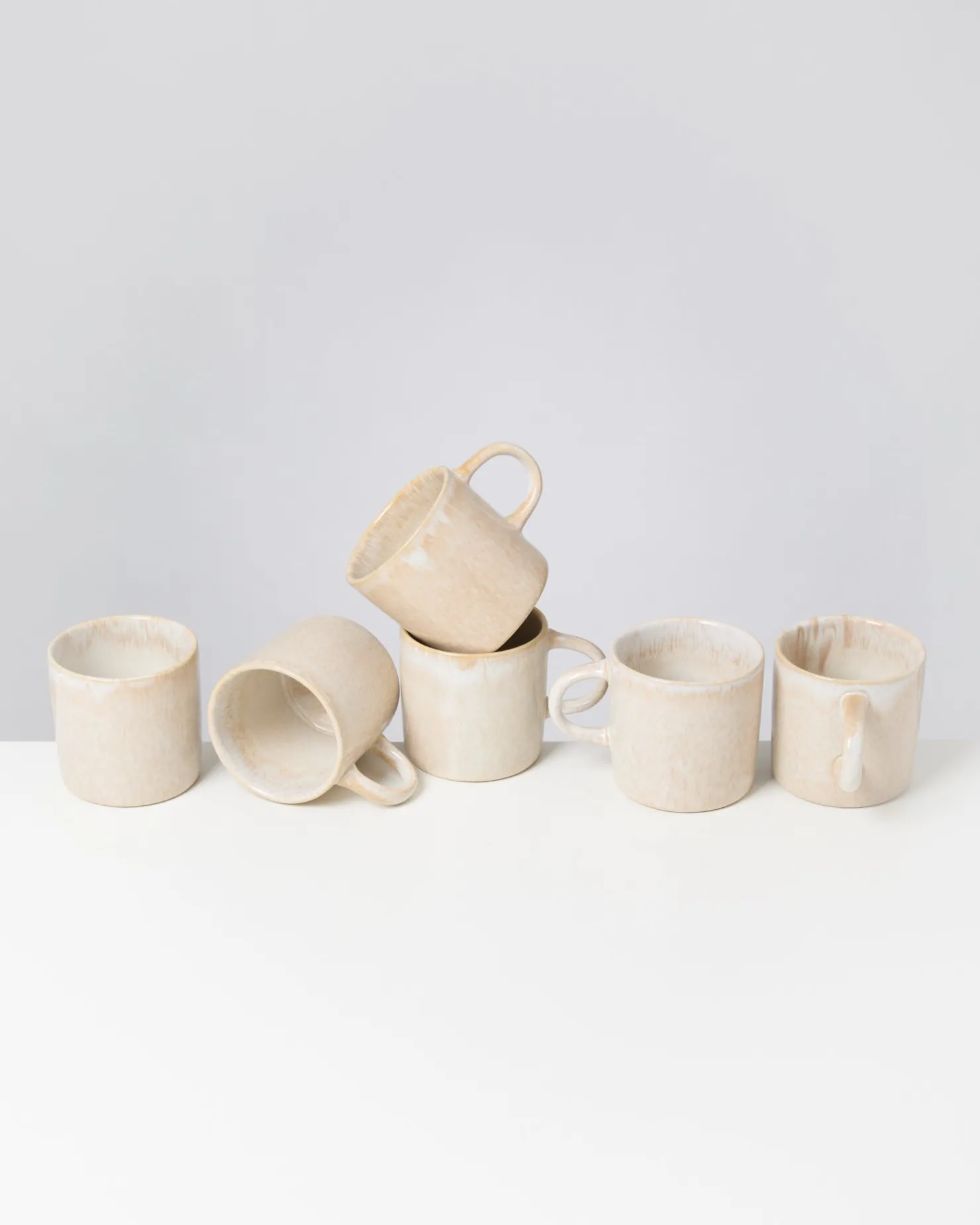 Motel a Miio Tassen-Sets^Cordoama - Set Of 6 Mugs Big azure