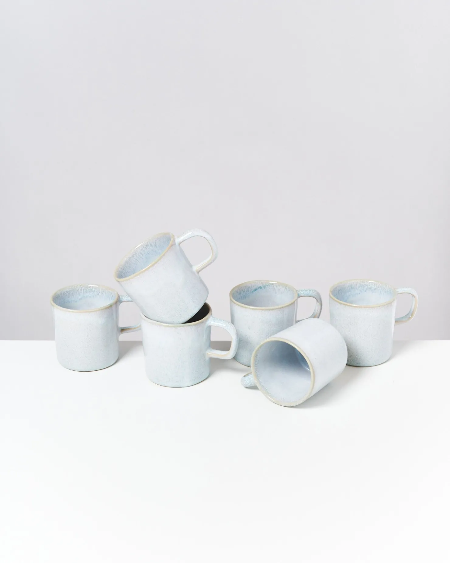 Motel a Miio Tassen-Sets^Cordoama - Set Of 6 Mugs Big azure