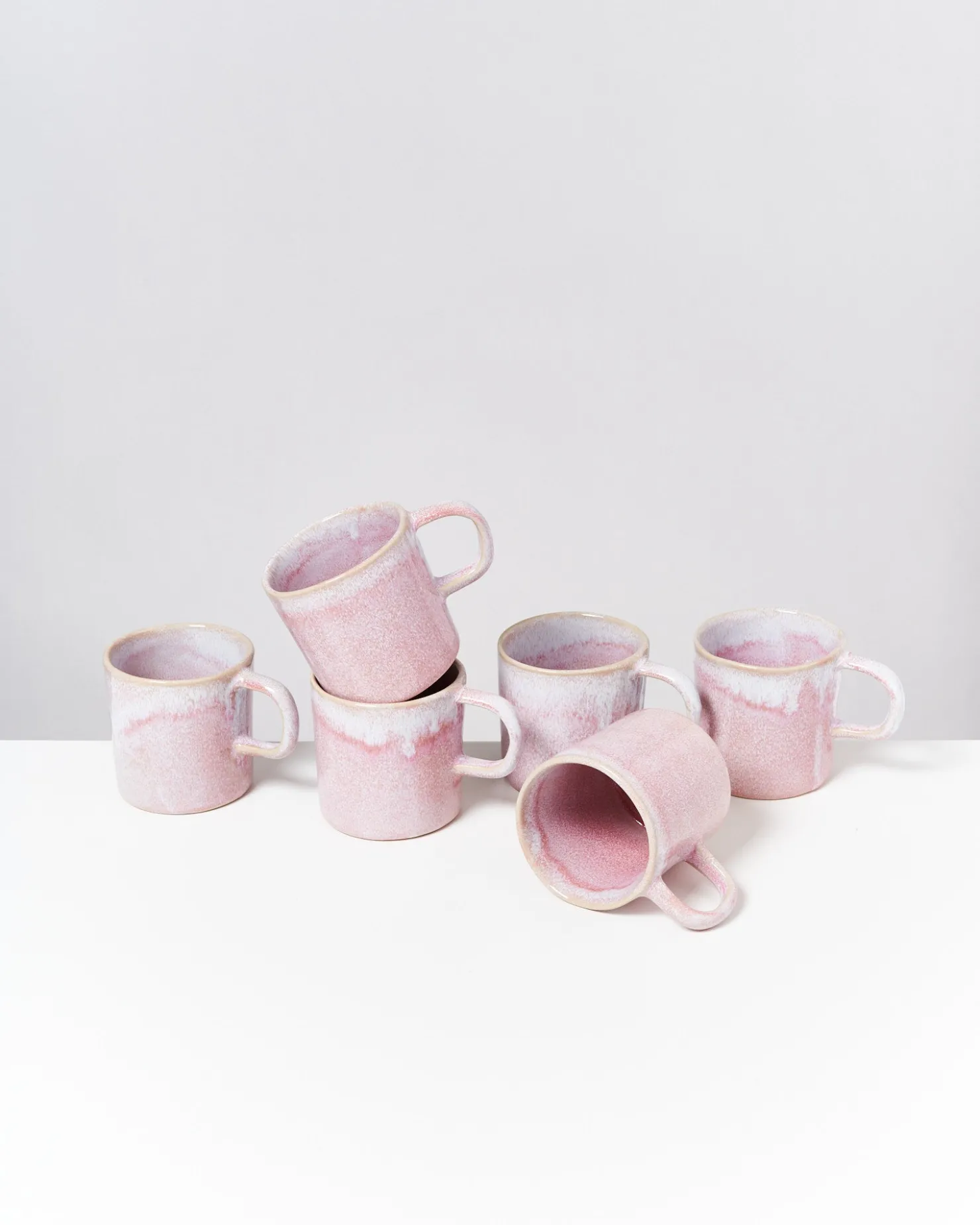 Motel a Miio Tassen-Sets^Cordoama - Set Of 6 Mugs Big rose
