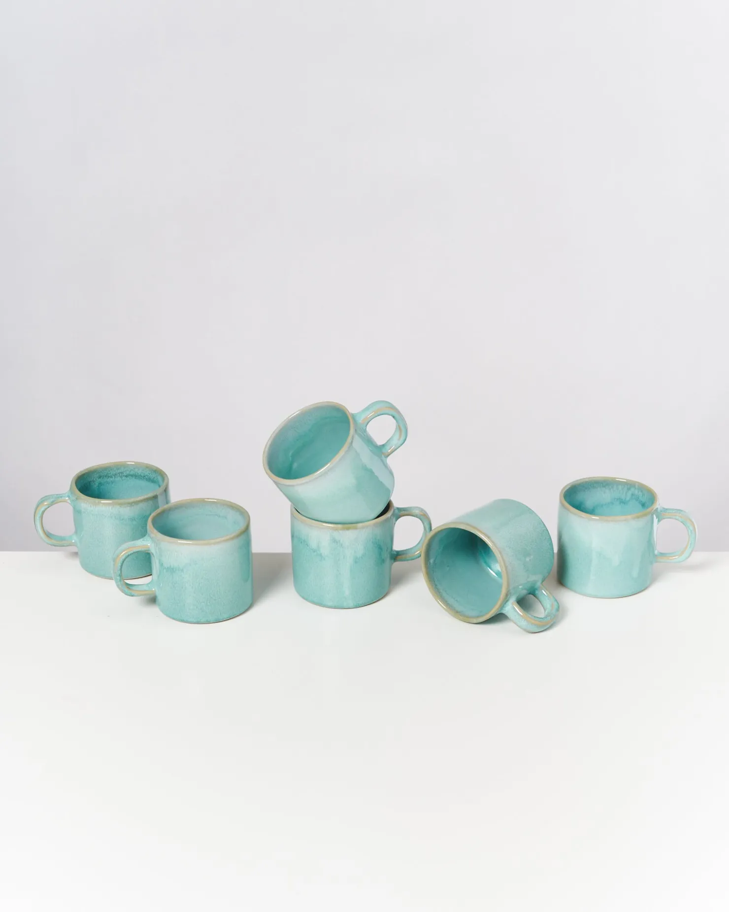 Motel a Miio Tassen-Sets^Cordoama - Set Of 6 Mugs Small mint