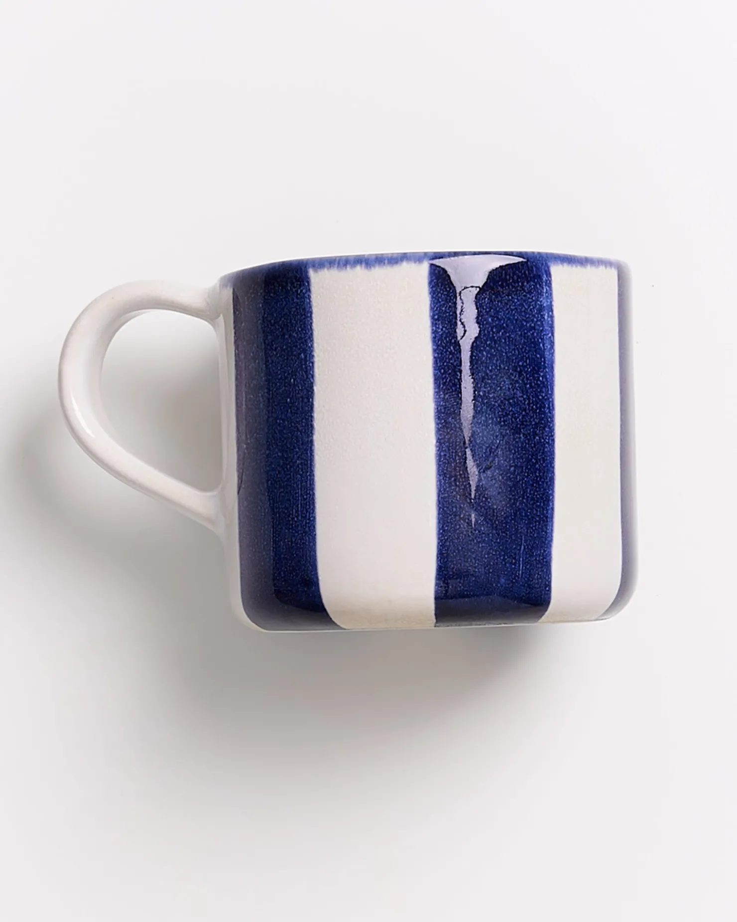 Motel a Miio Große Tassen^Costeira Nódoa Tasse Gestreift blau weiß