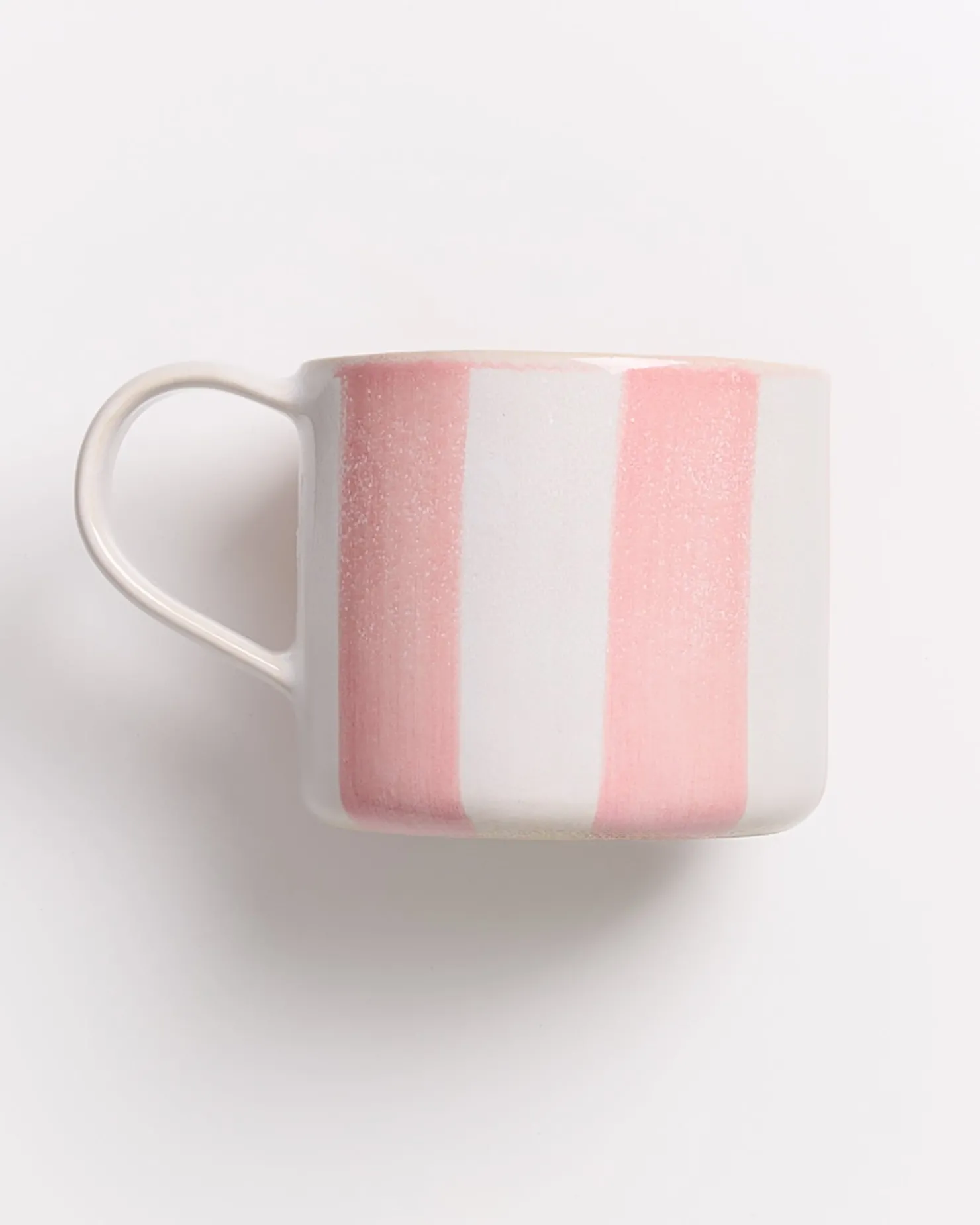 Motel a Miio Große Tassen^Costeira Nódoa Tasse Gestreift rosa weiß
