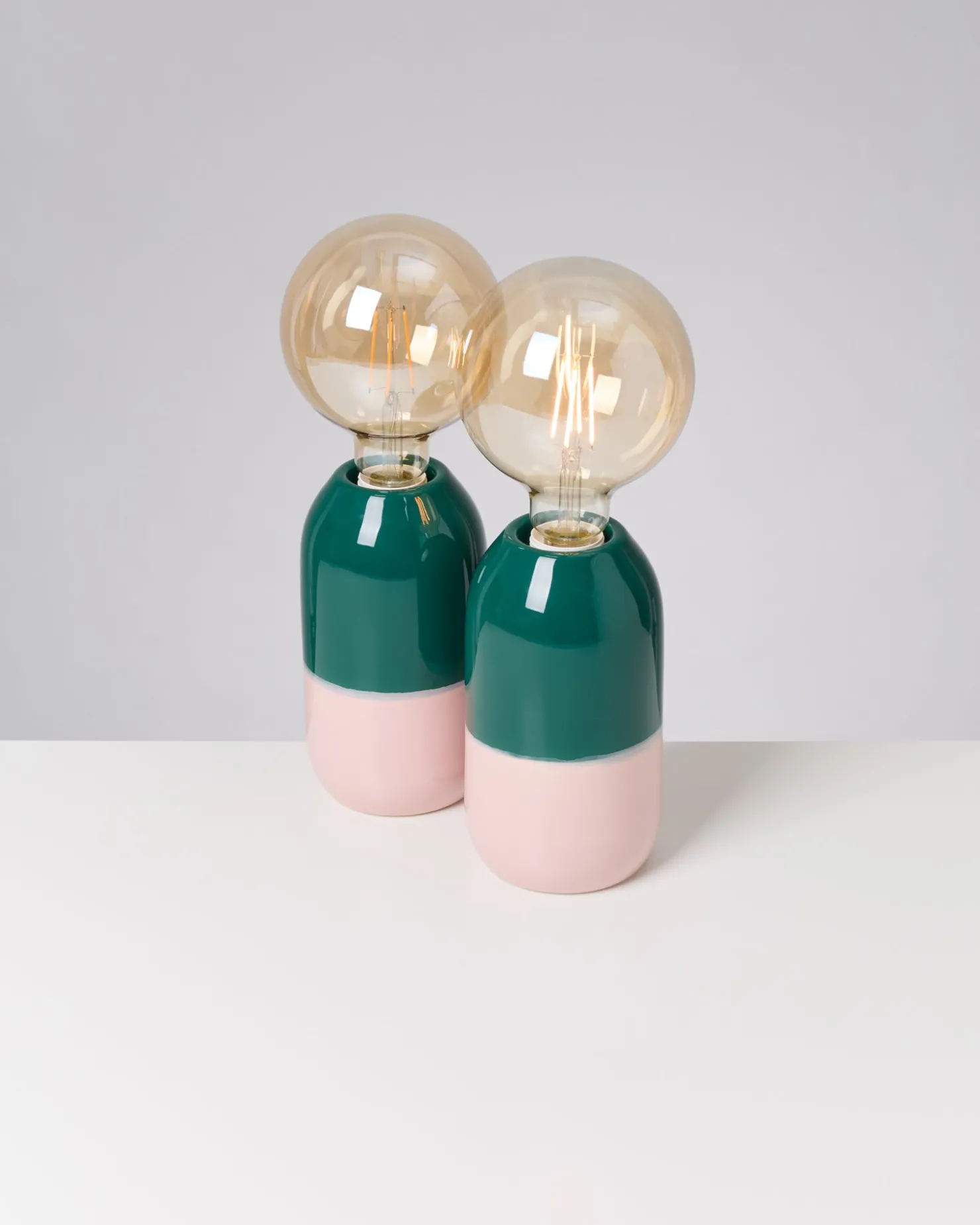 Motel a Miio Lampen^Farol Lamp dark green pink