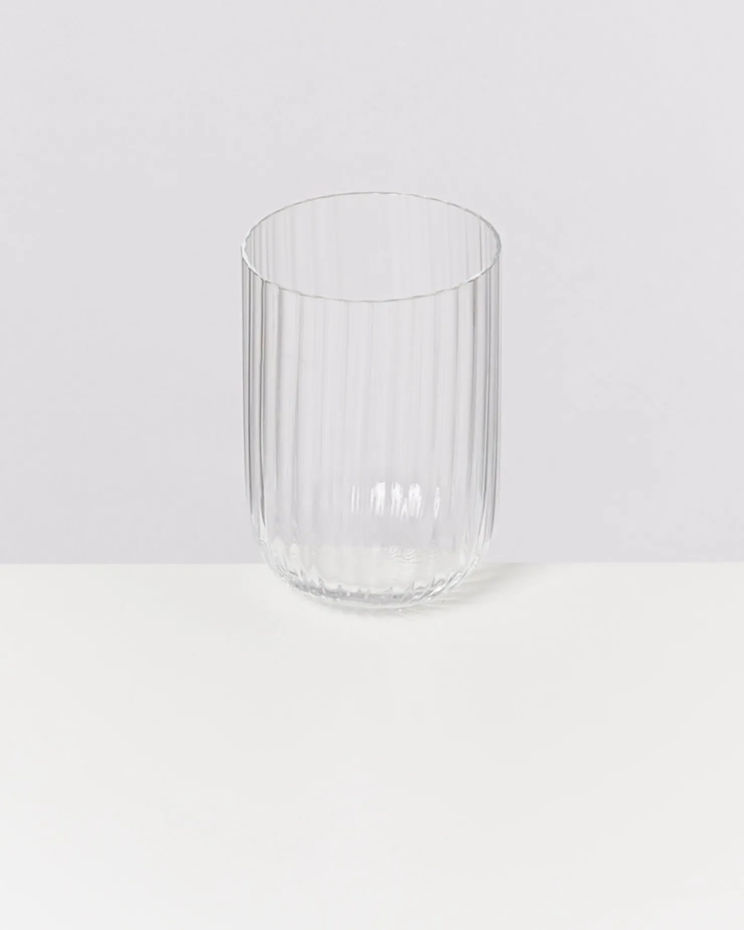 Motel a Miio Große Gläser^Joia - Glass Riffled Classic transparent