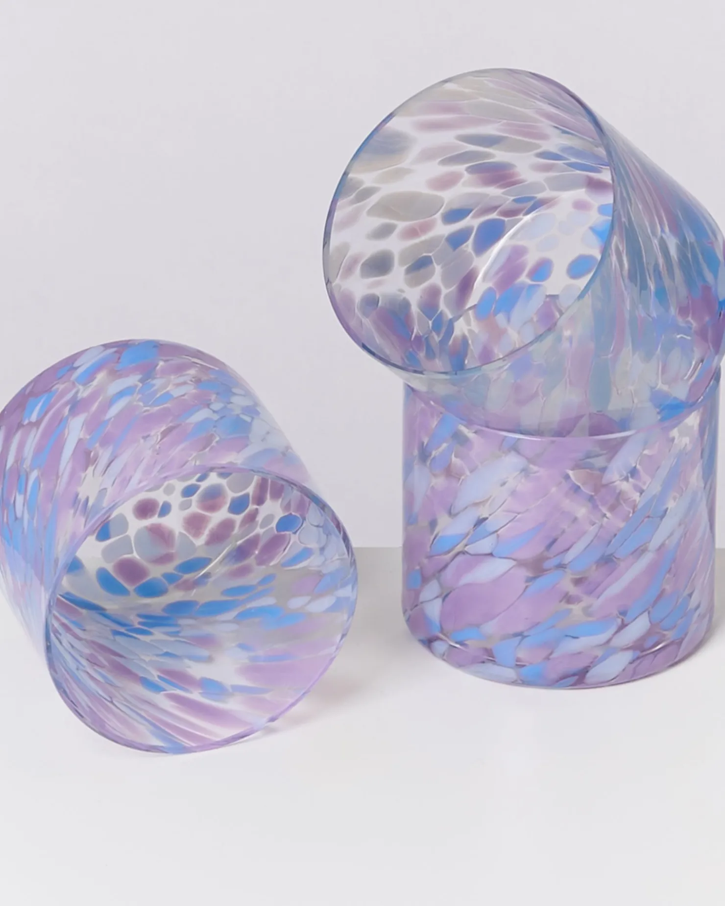joia__glass_small_drops_blue_lilac_4.webp Motel a Miio Kleine Gläser^Joia - Glass Small Drops Blue Lilac blau lila